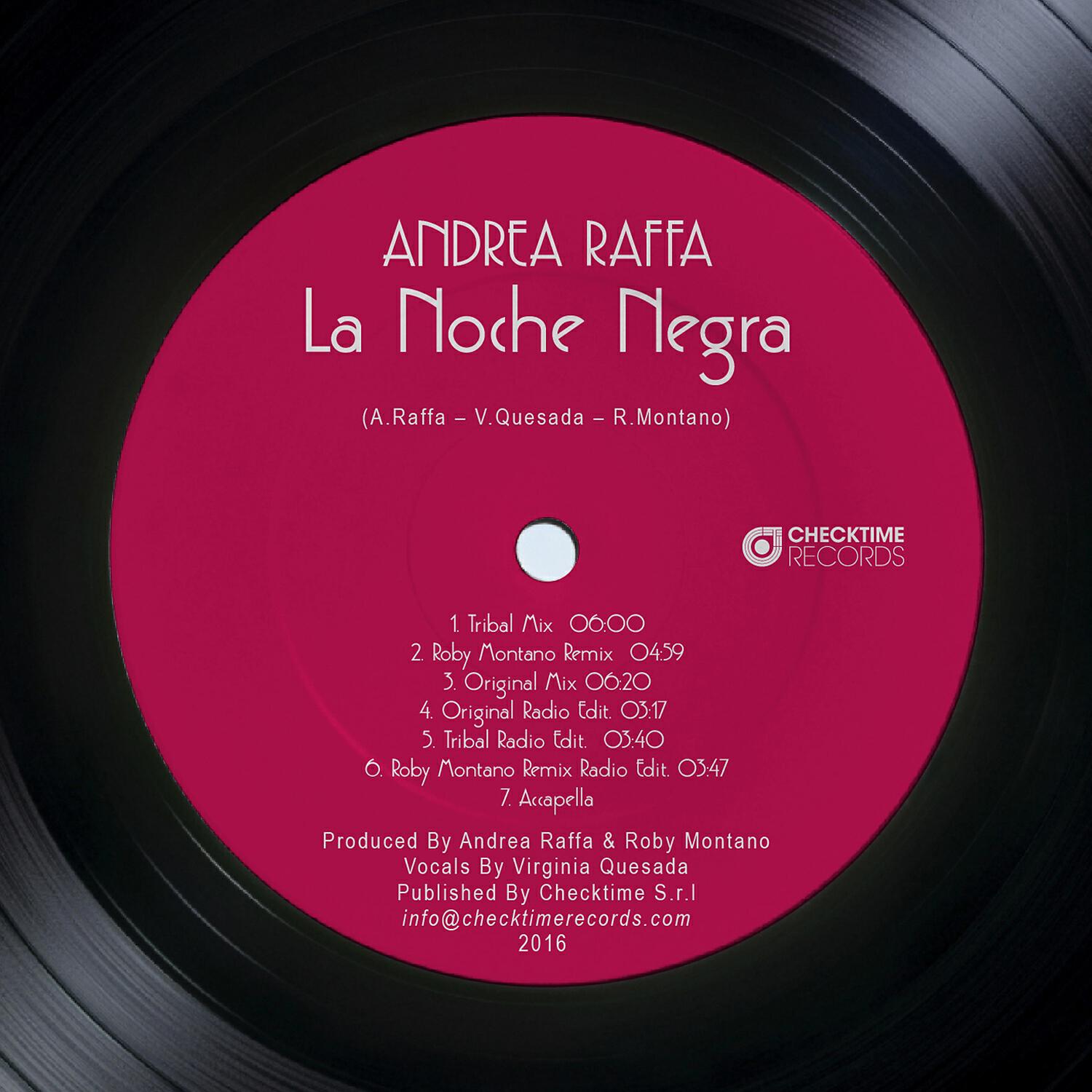 Andrea Raffa - La Noche Negra (Roby Montano Remix Radio Edit)