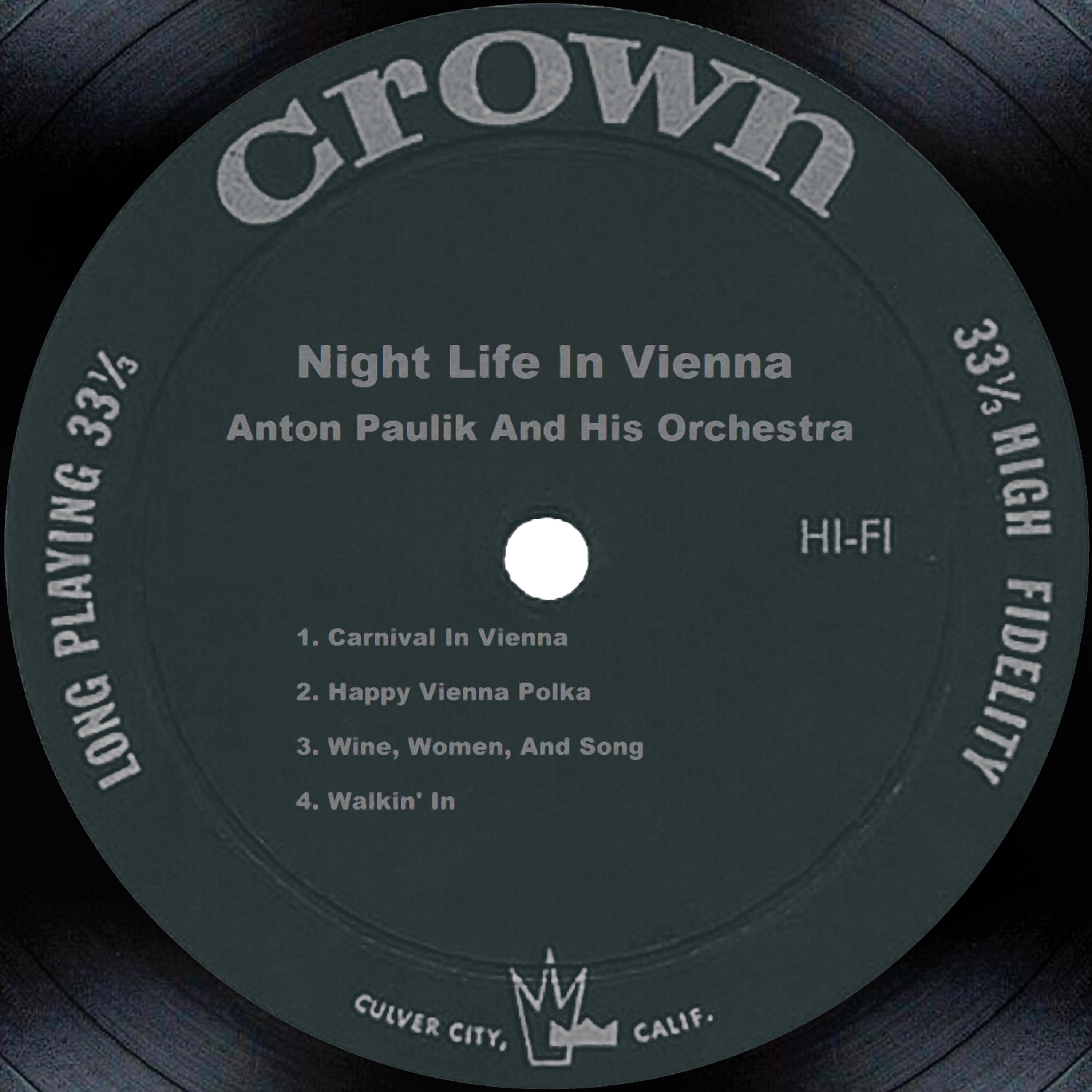 Anton Paulik - Vienna's Always Vienna
