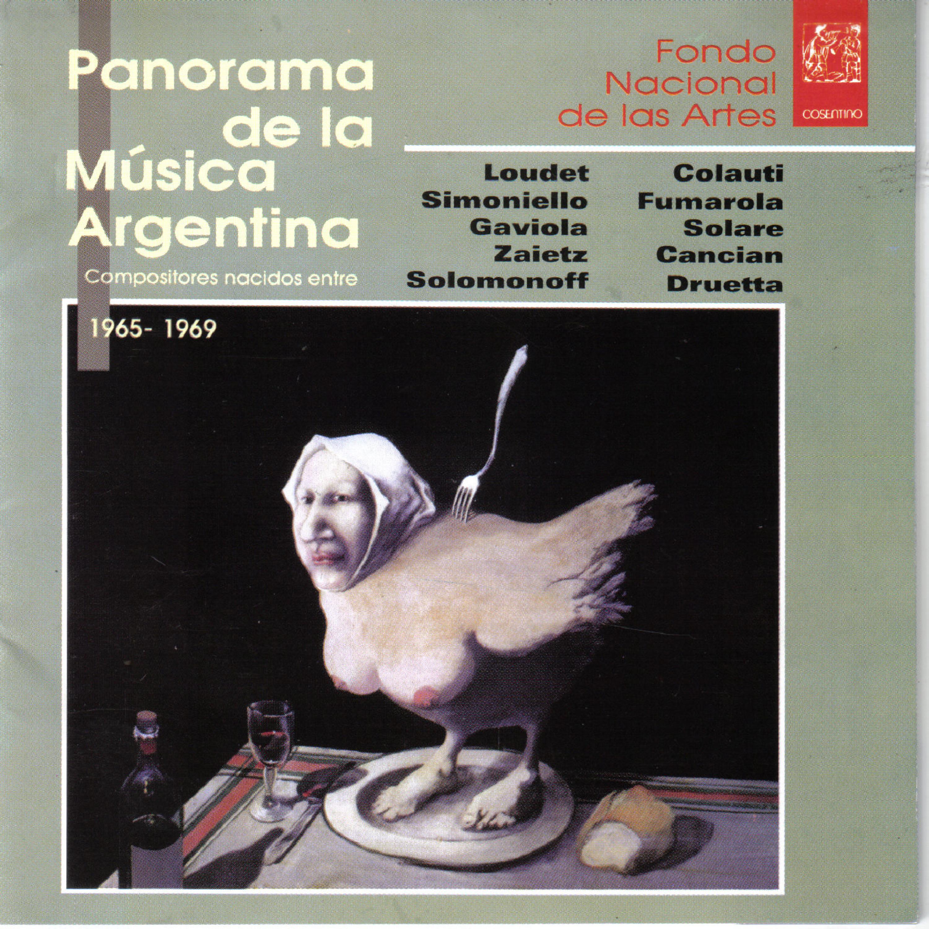 Постер альбома Panorama de la Música Argentina, Compositores Nacidos Entre 1965 - 1969