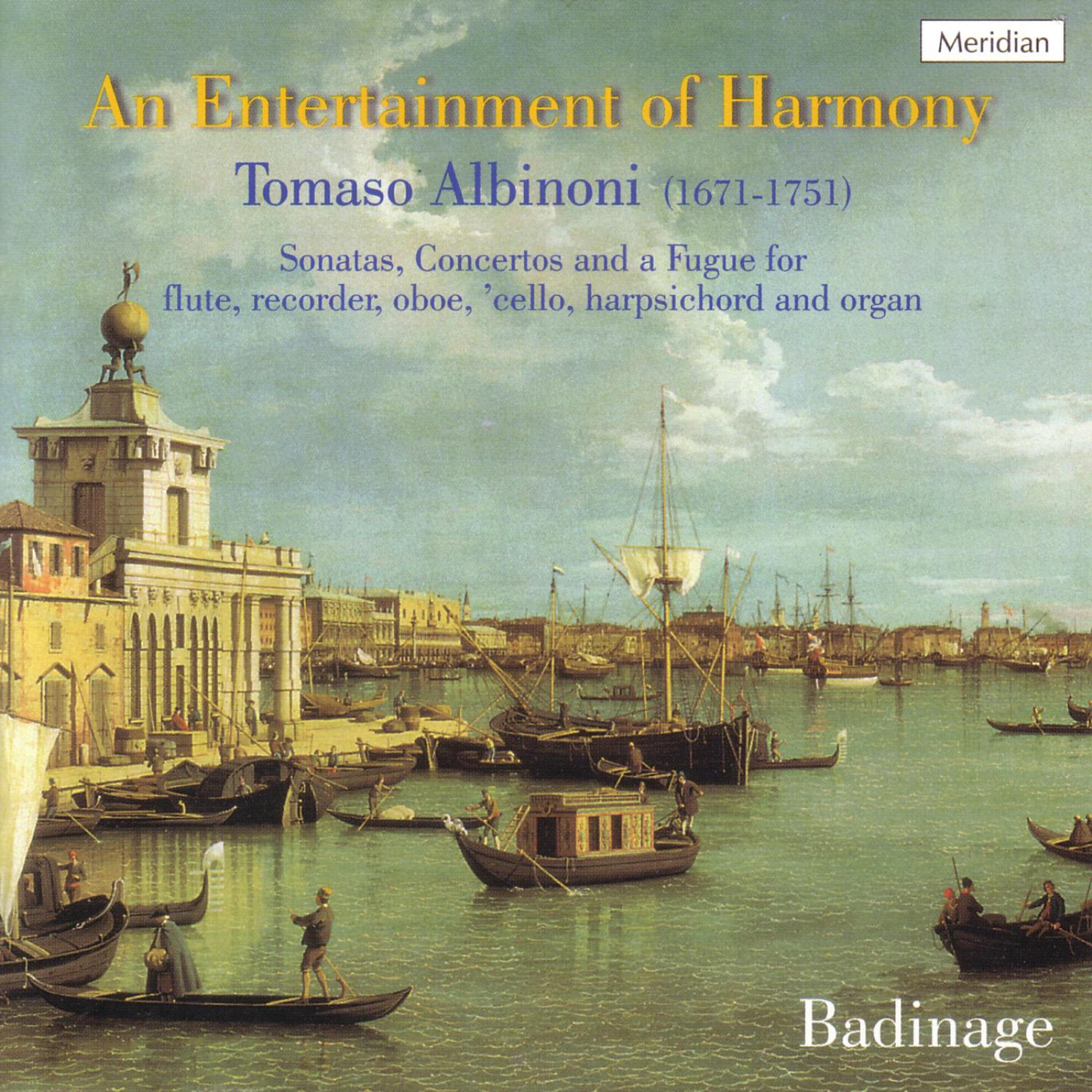 Badinage - Sonata No. 6 in B Minor for Flute and Continuo, Op. 4: I. Largo