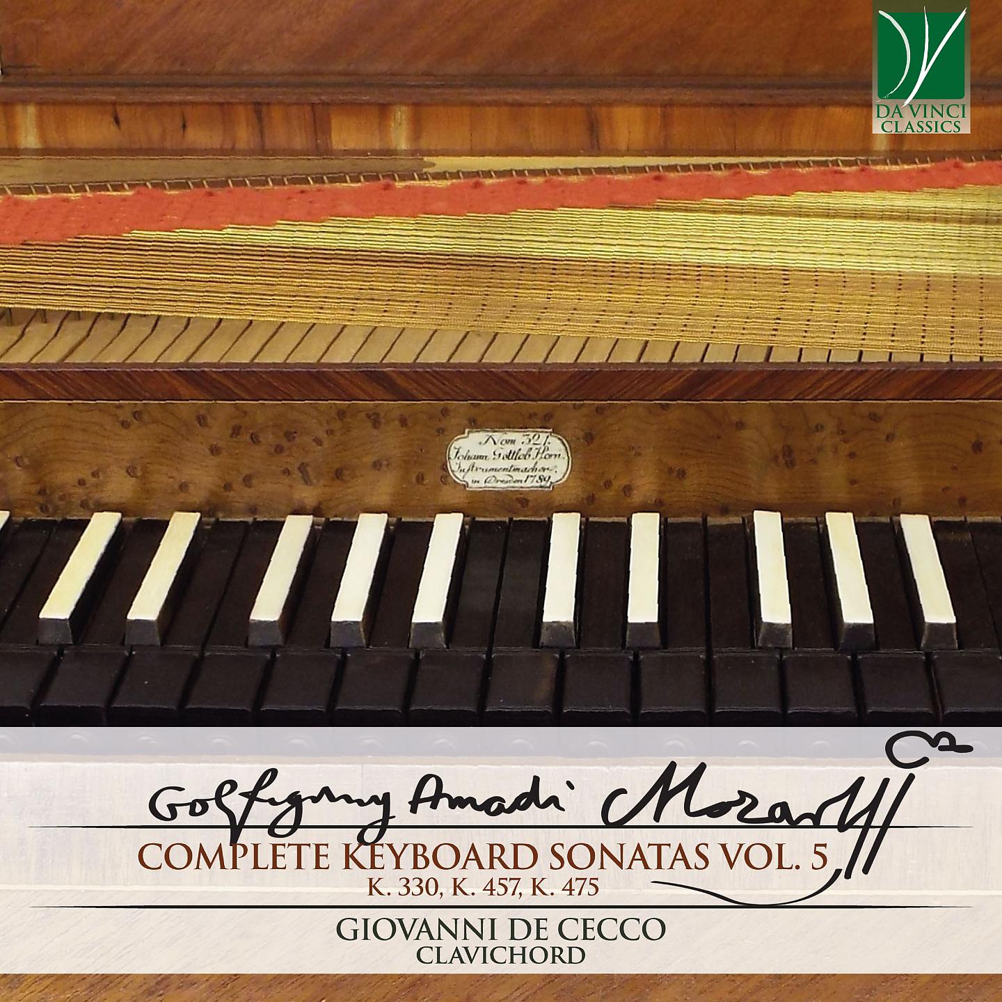 Постер альбома Mozart: Complete Keyboard Sonatas Vol. 5