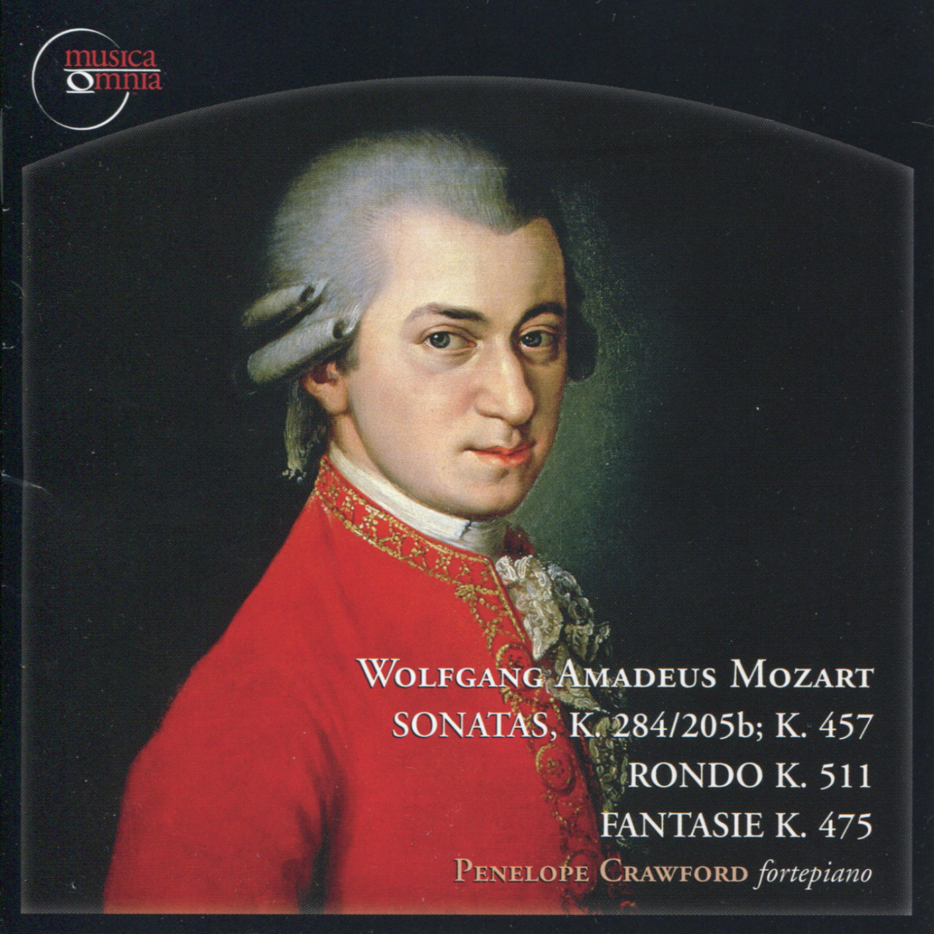 Постер альбома Mozart: Sonatas in D Major & C Minor, Rondo in A Minor & Fantasie in C Minor