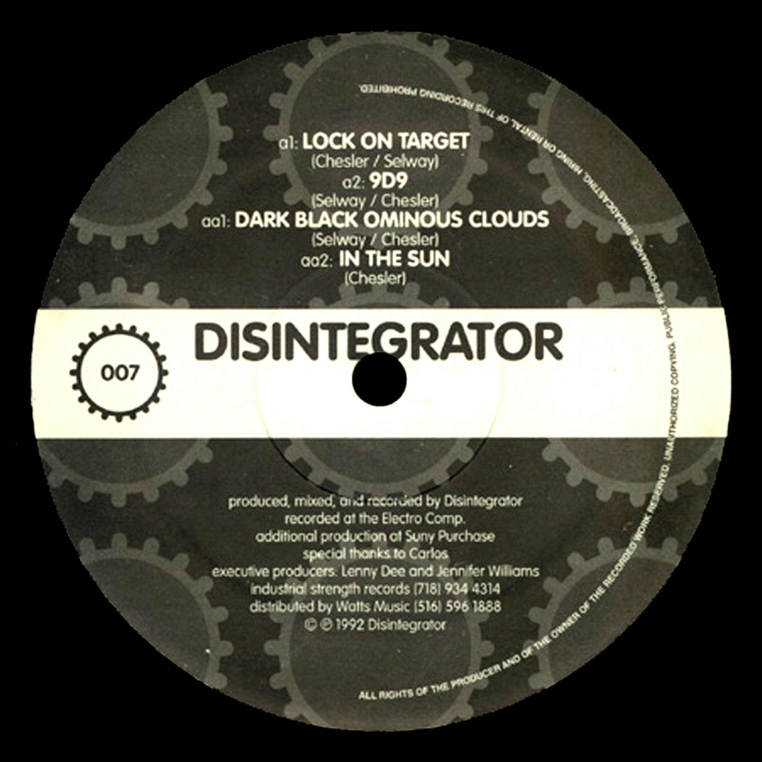 Disintegrator - Dark Black Ominous Cloud
