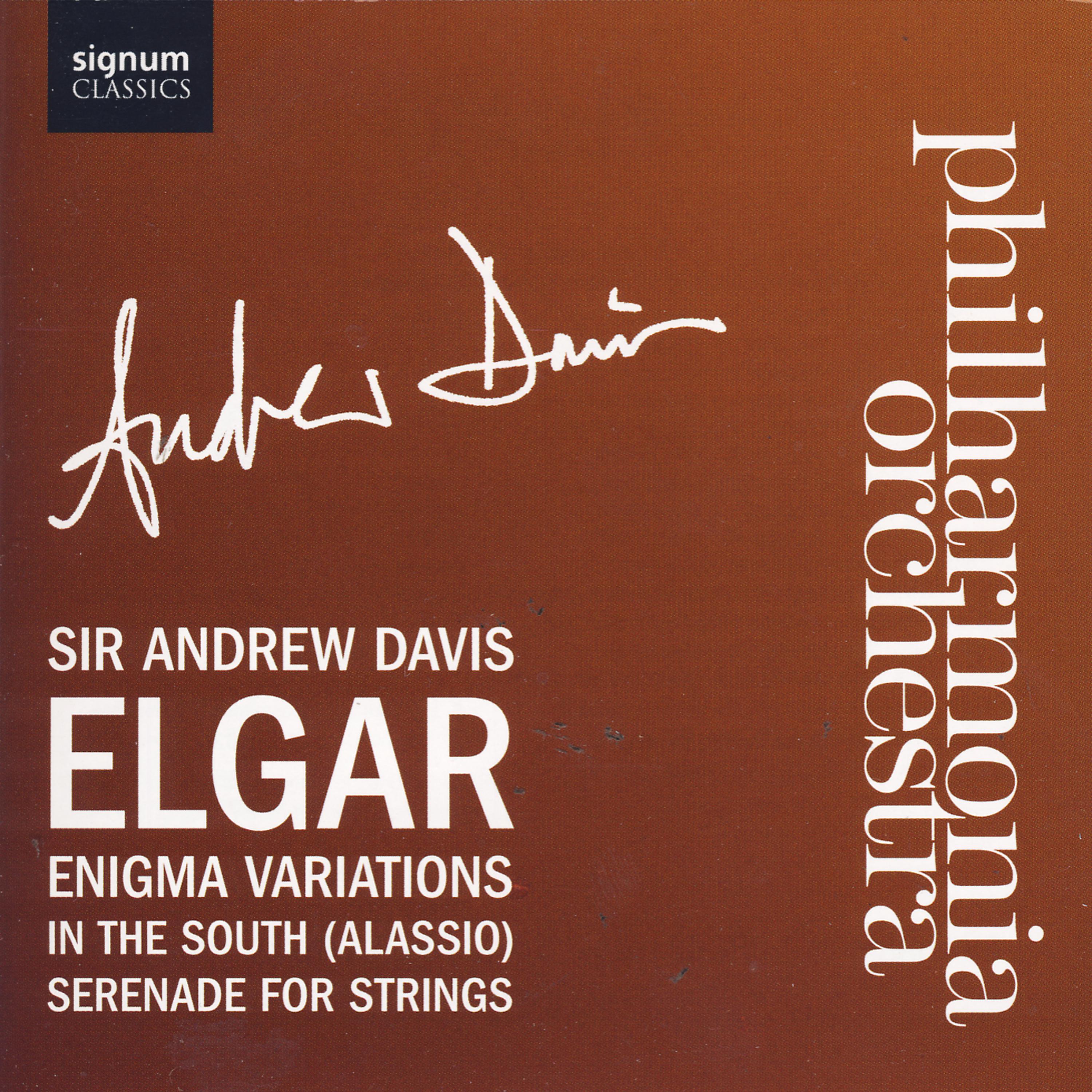 Постер альбома Enigma Variations, In the South, Serenade For Strings
