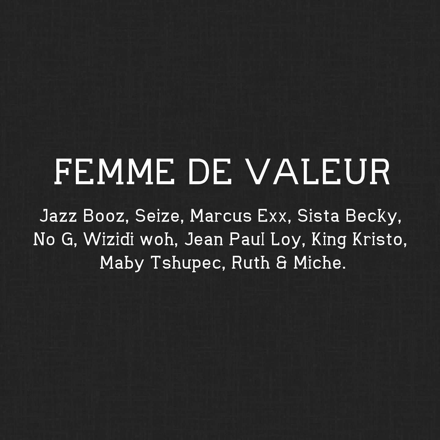 Постер альбома Femme de valeur