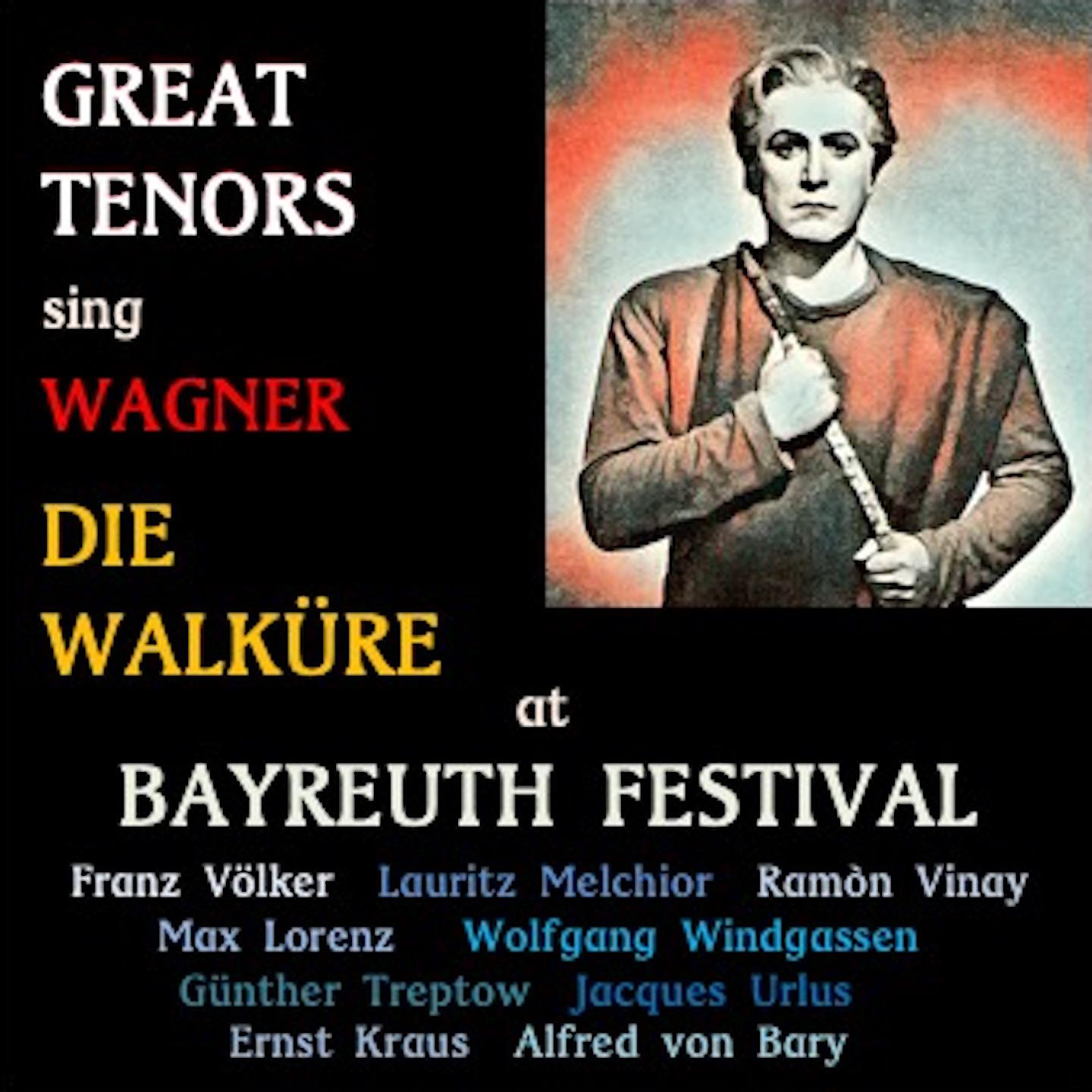 Постер альбома Great tenor sing Wagner · Die Walküre