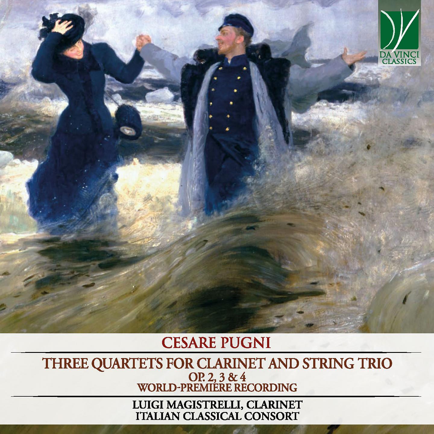 Постер альбома Cesare Pugni: Three Quartets for Clarinet and String Trio