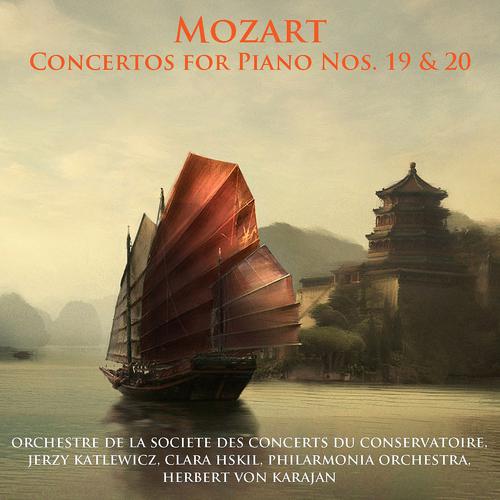 Постер альбома Mozart: Piano Concertos Nos. 19 & 20