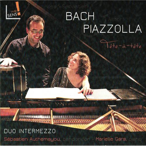 Постер альбома Bach & Piazzolla: Tête-à-tête piano & bandonéon