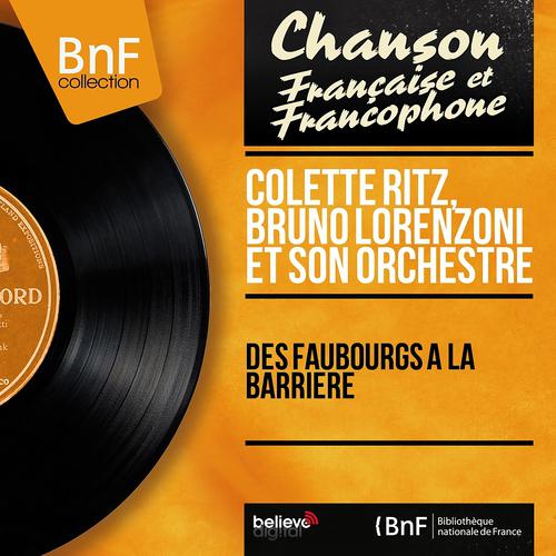 Постер альбома Des faubourgs à la barrière (Mono version)