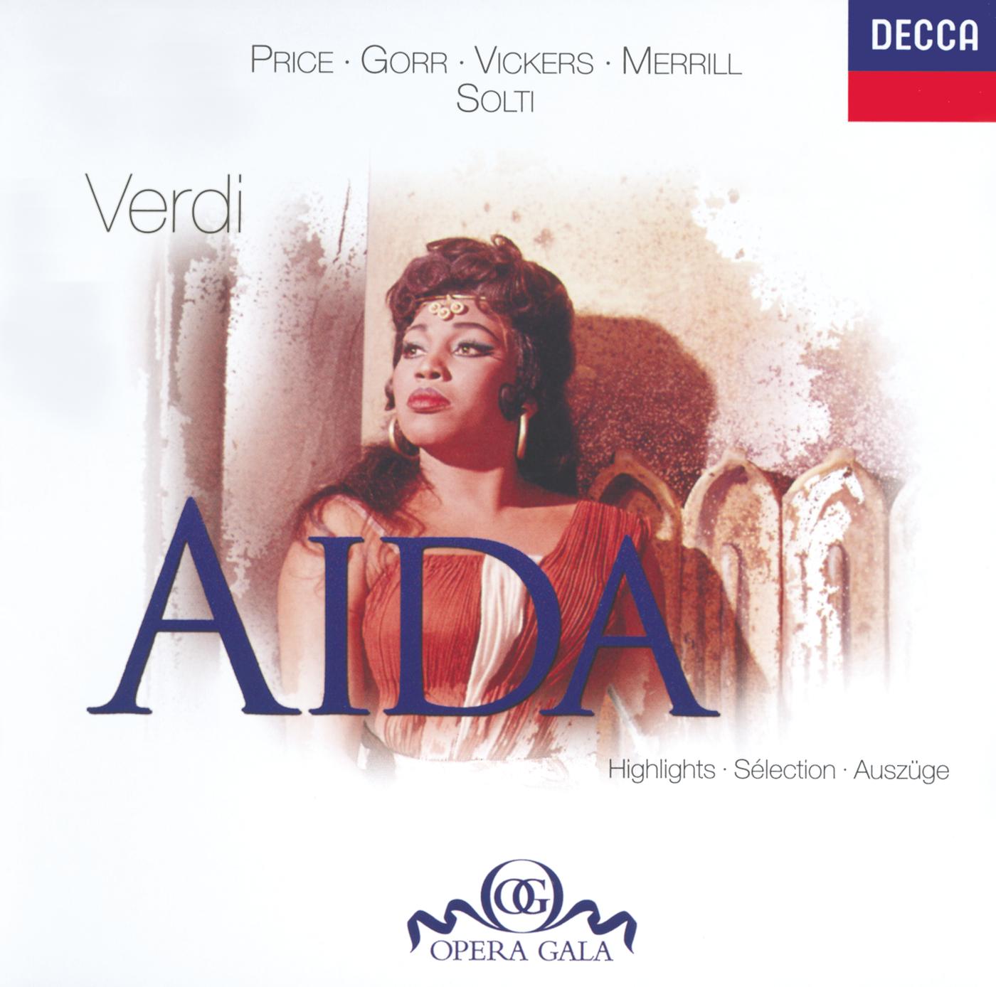 Постер альбома Verdi: Aïda - Highlights