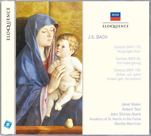 Постер альбома Bach, J.S,: Cantatas Nos.170, 82 & 159