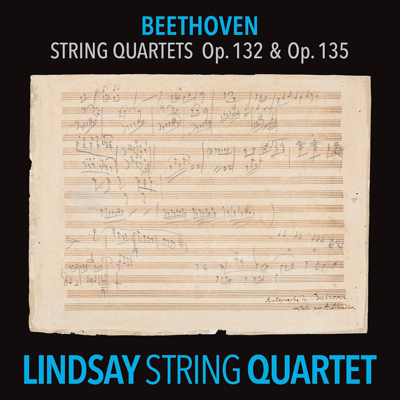 Постер альбома Beethoven: String Quartet in A Minor, Op. 132; String Quartet in F Major, Op. 135