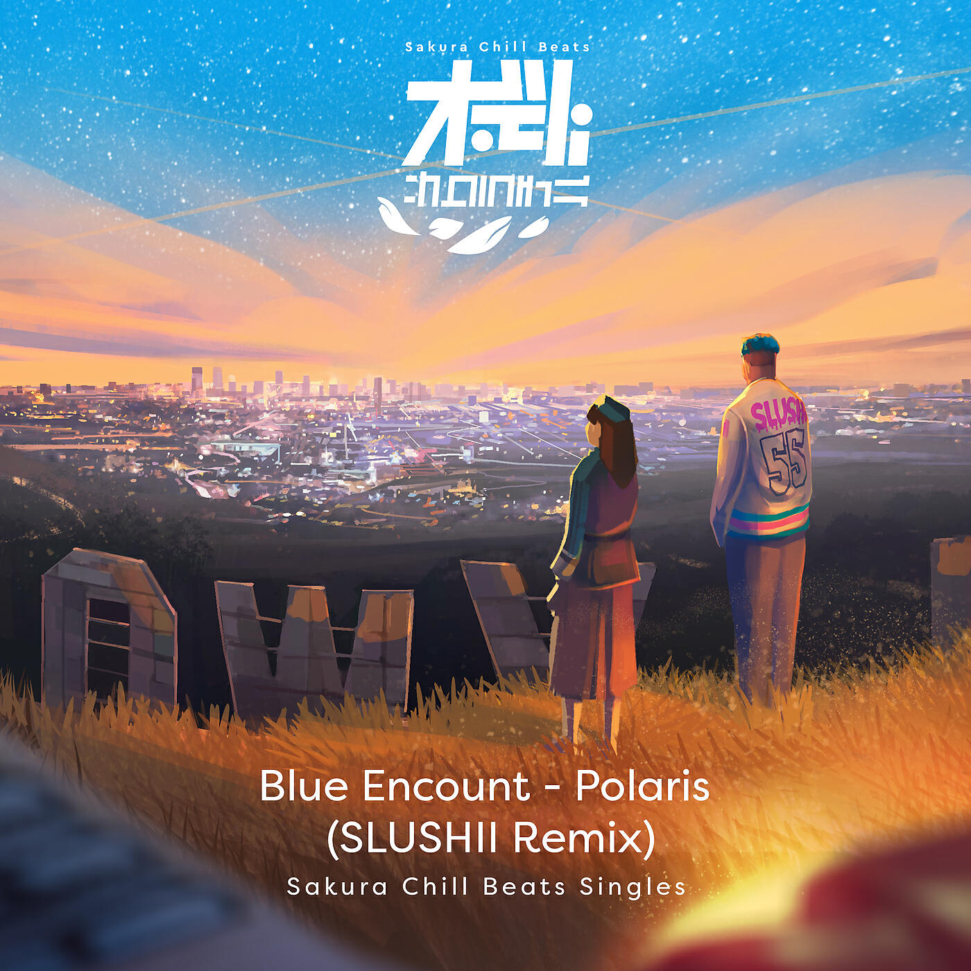 BLUE ENCOUNT - Polaris (Slushii Remix) - Sakura Chill Beats Singles