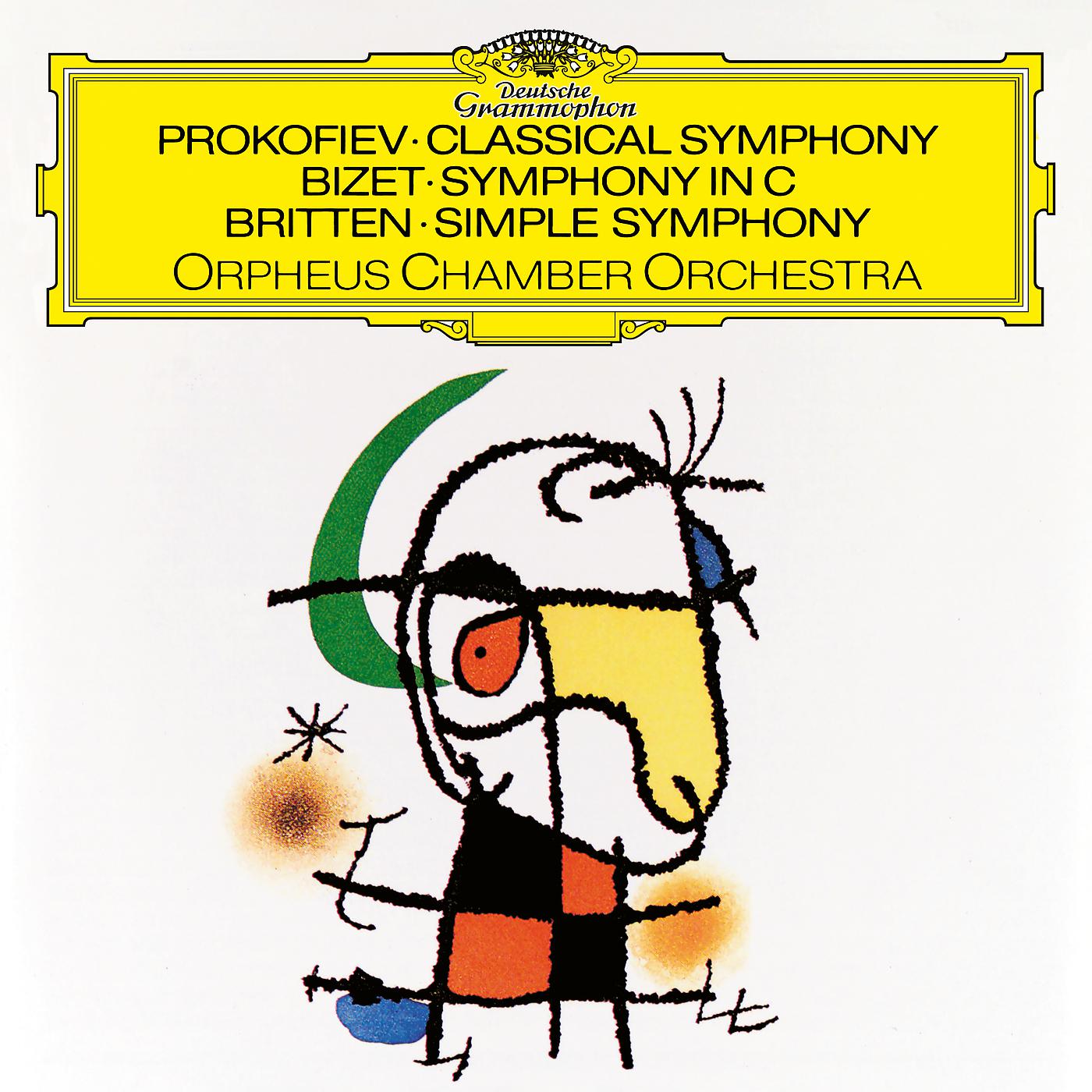 Постер альбома Prokofiev: Symphony No. 1, Op. 25 "Classical Symphony"; Britten: Simple Symphony, Op. 4; Bizet: Symphony in C; Elgar: Salut d'amour, Op. 12