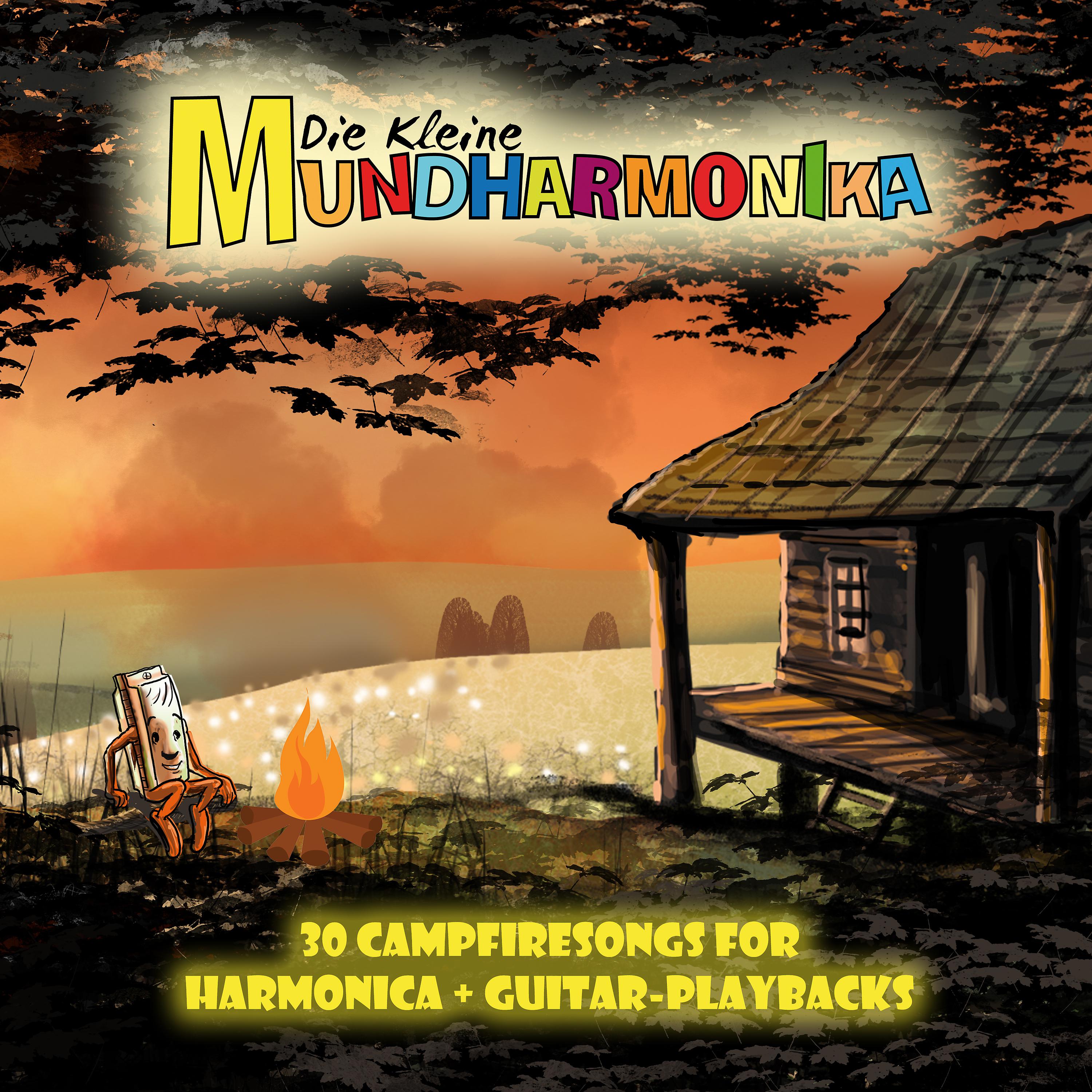 Постер альбома 30 Campfiresongs for Harmonica + Guitar Playbacks