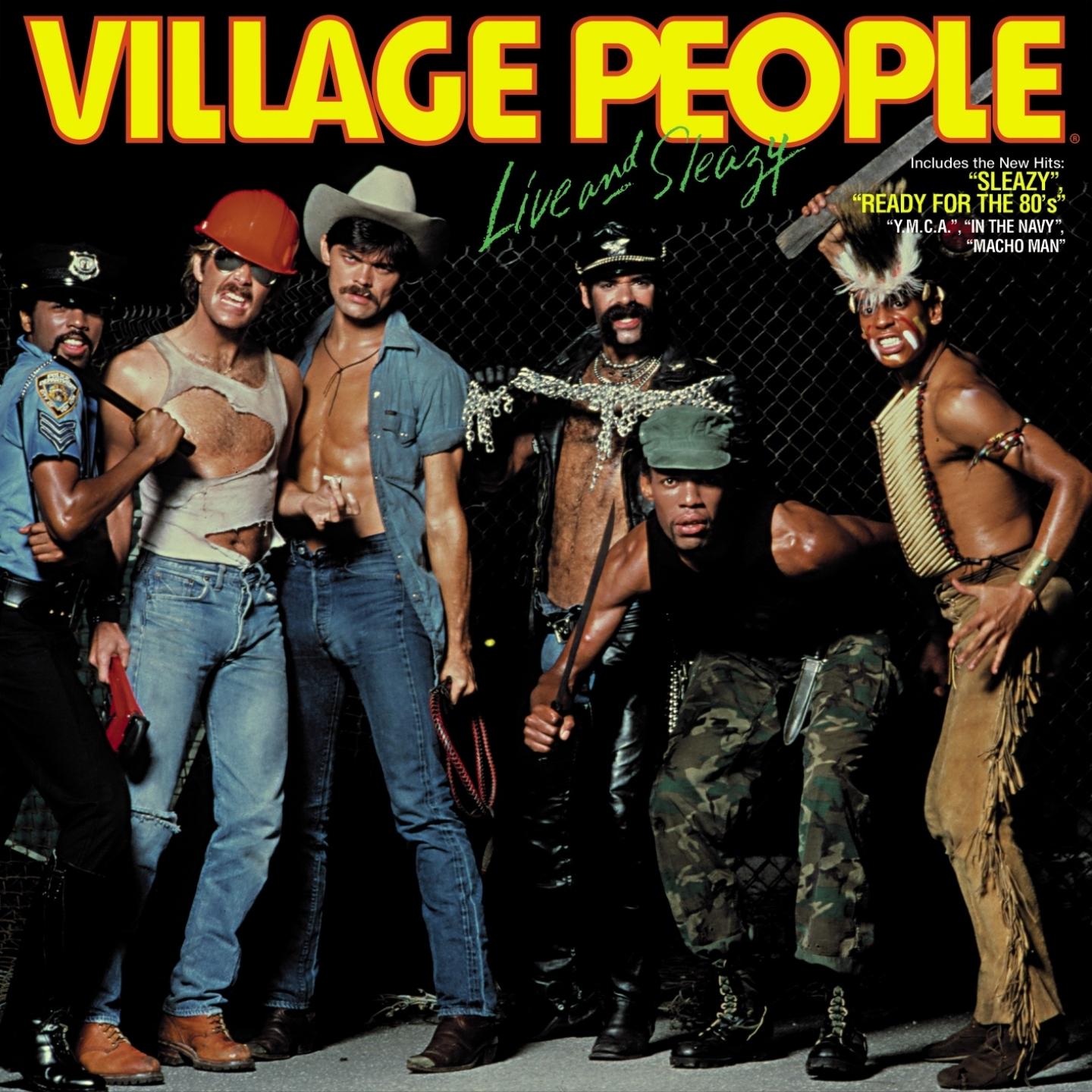 Постер альбома Village People Live and Sleazy