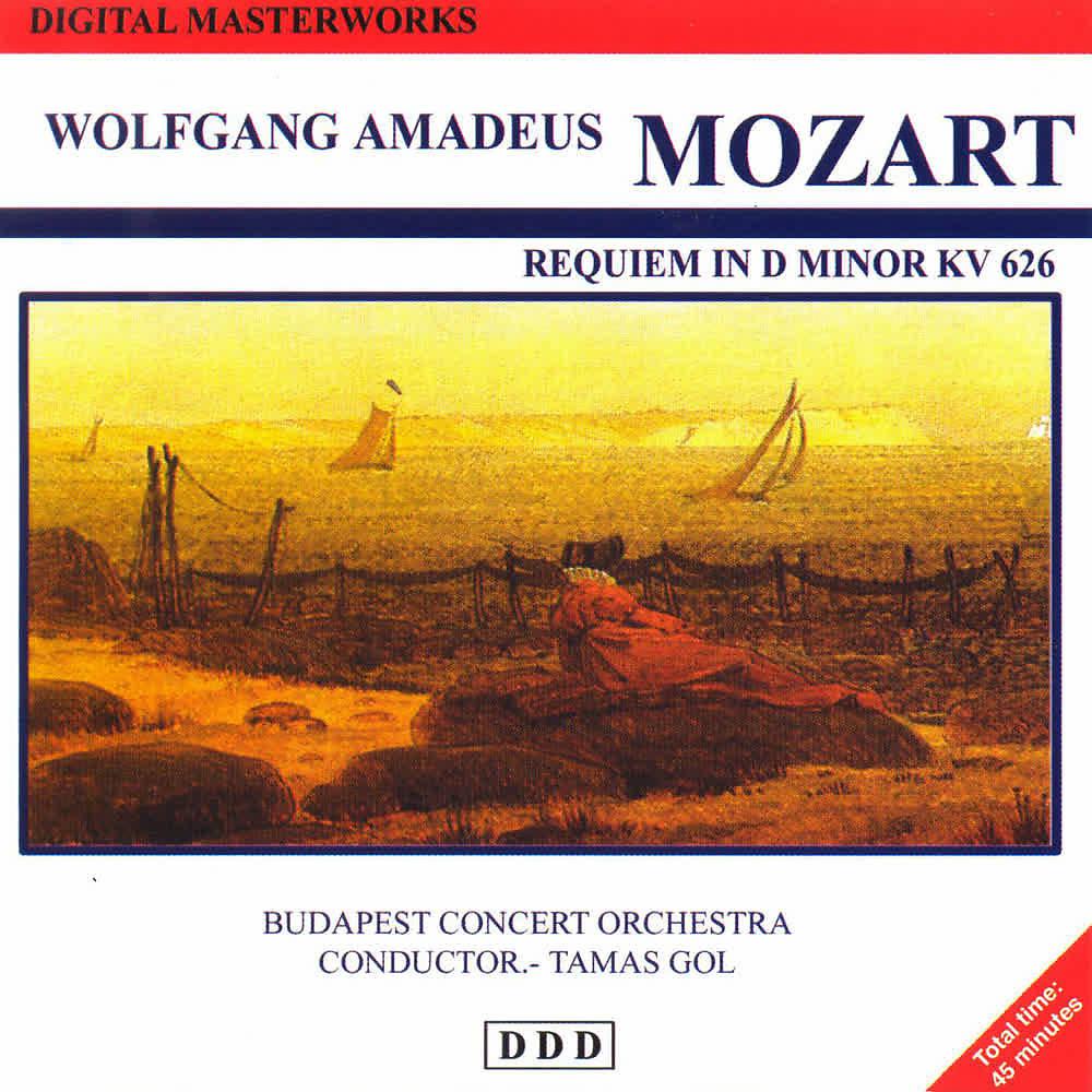Постер альбома Wolfgang Amadeus Mozart: Digital Masterworks. Requiem in D Minor