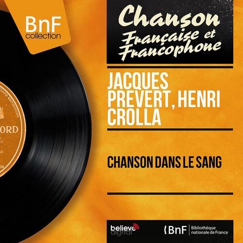 Постер альбома Chanson dans le sang (Mono Version)