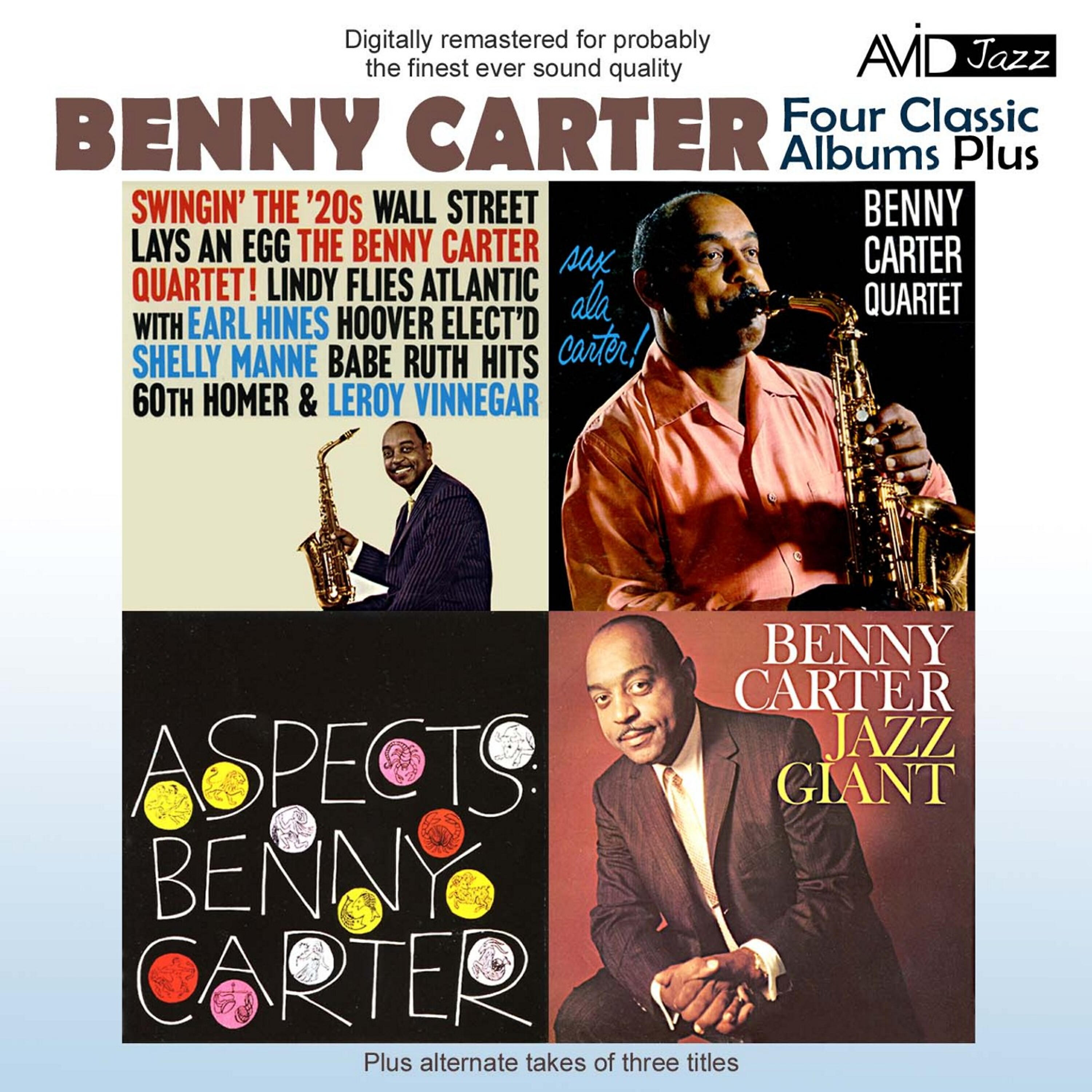 Benny Carter Quartet - Sax Ala Carter!: Everything I Have Is Yours