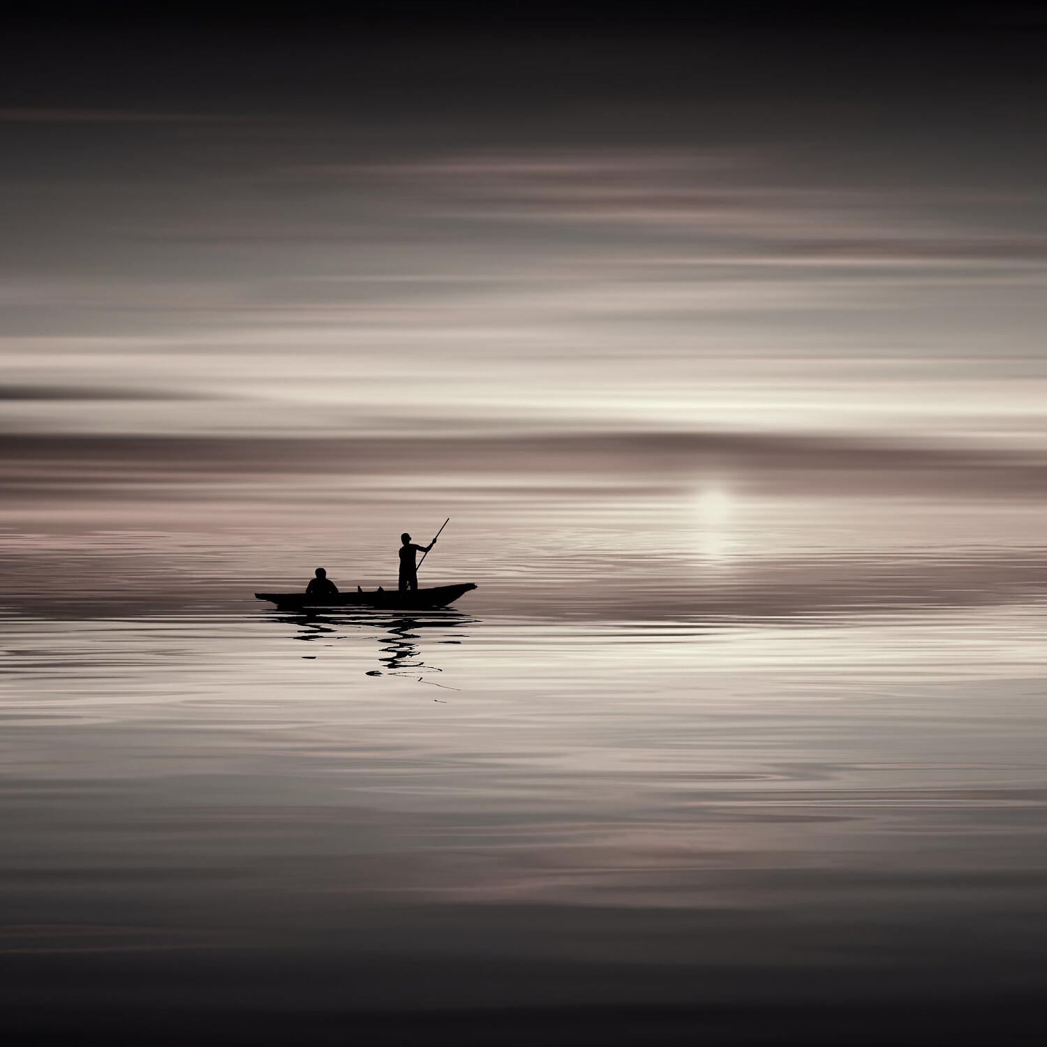 Frozen Silence - Beautiful Sunset