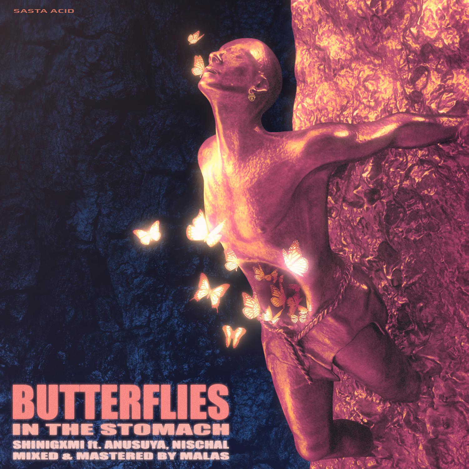 Постер альбома BUTTERFLIES IN THE STOMACH (feat. Anusuya & Nischal Chaubey)