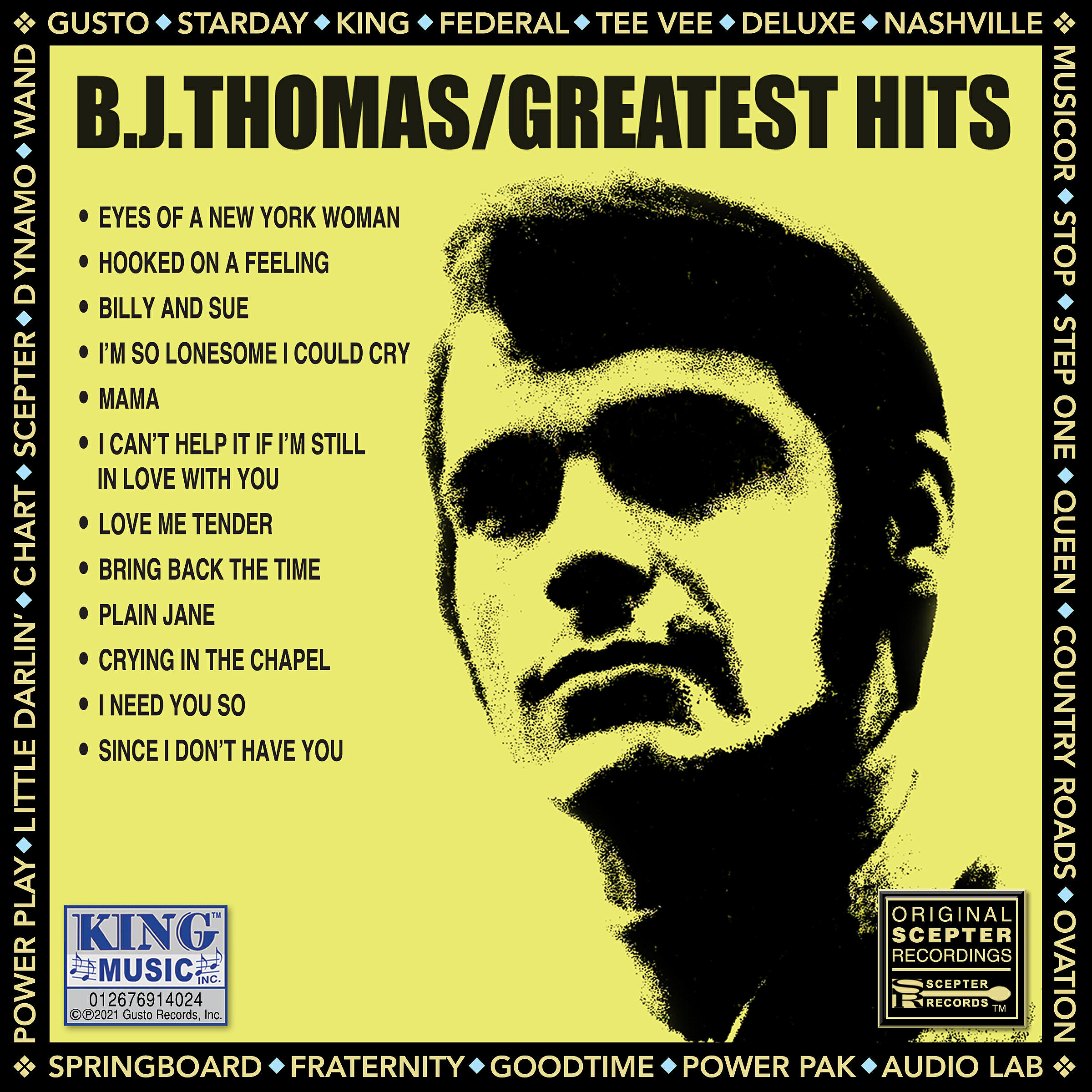 B. J. Thomas - Billy and Sue (Original Scepter Recordings)