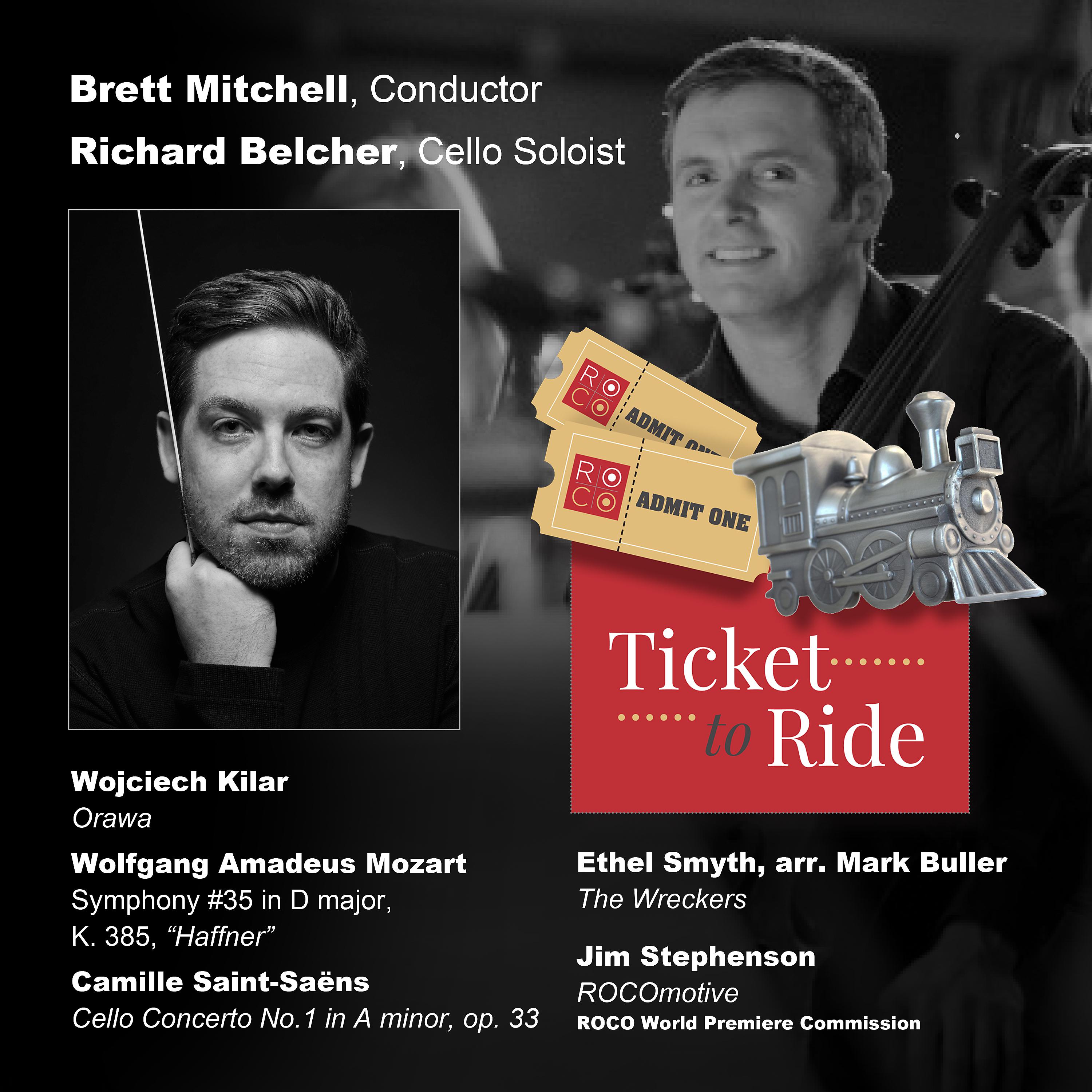 Постер альбома Roco in Concert: Ticket to Ride (Live)