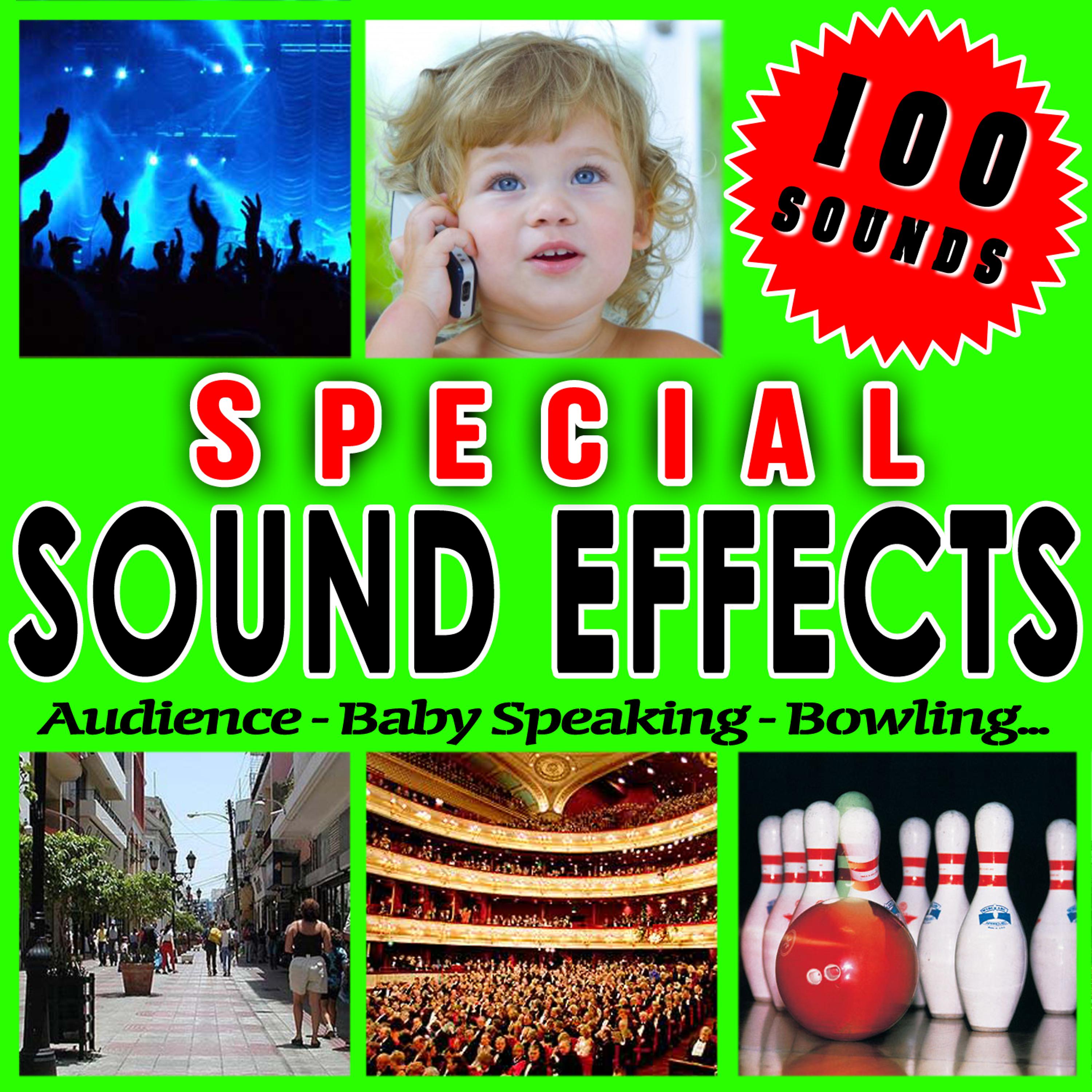 Постер альбома Audience, Baby Speaking, Bowling... Special Sound Effects.