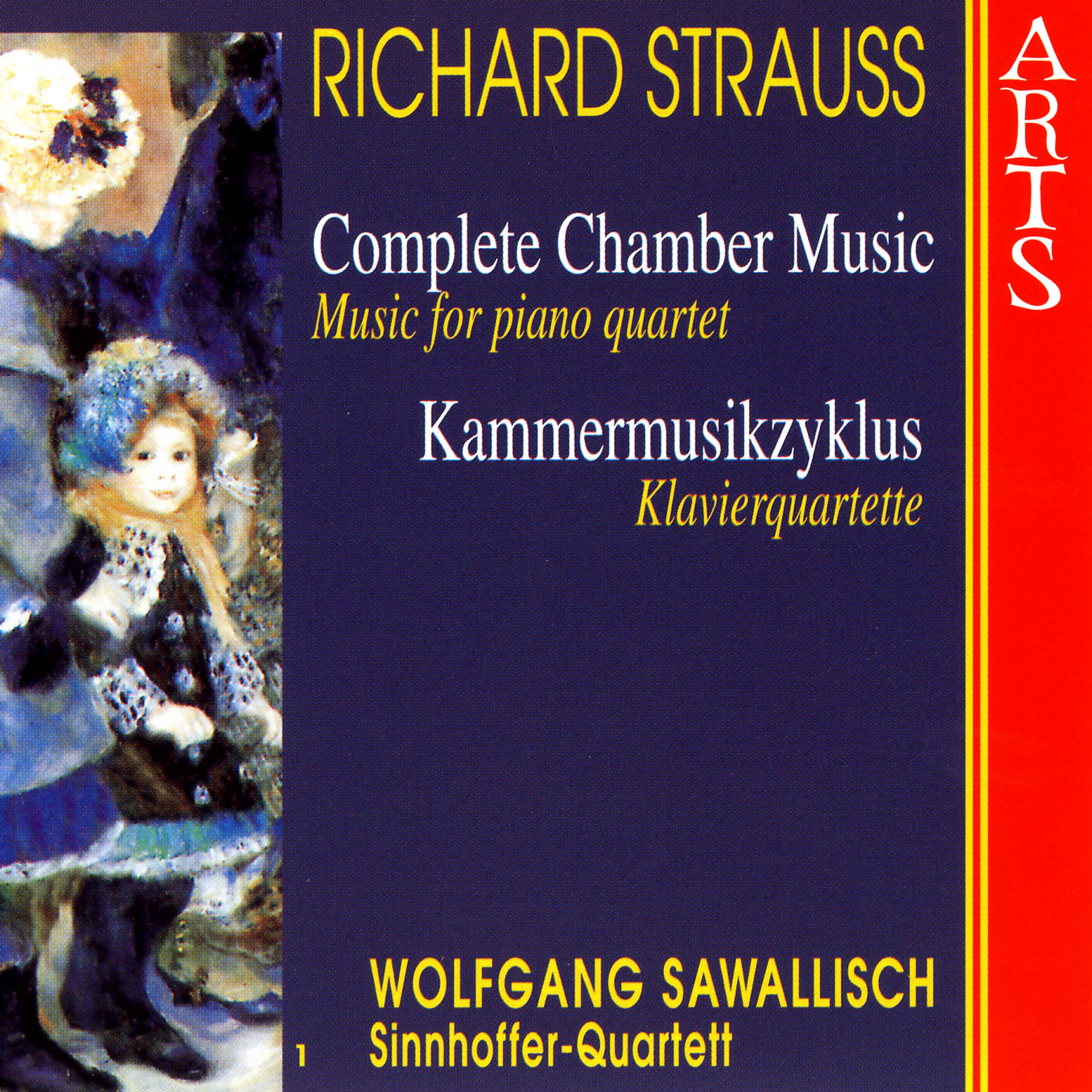 Постер альбома Strauss: Complete Chamber Music, Vol. 1 - Music For Piano Quartet
