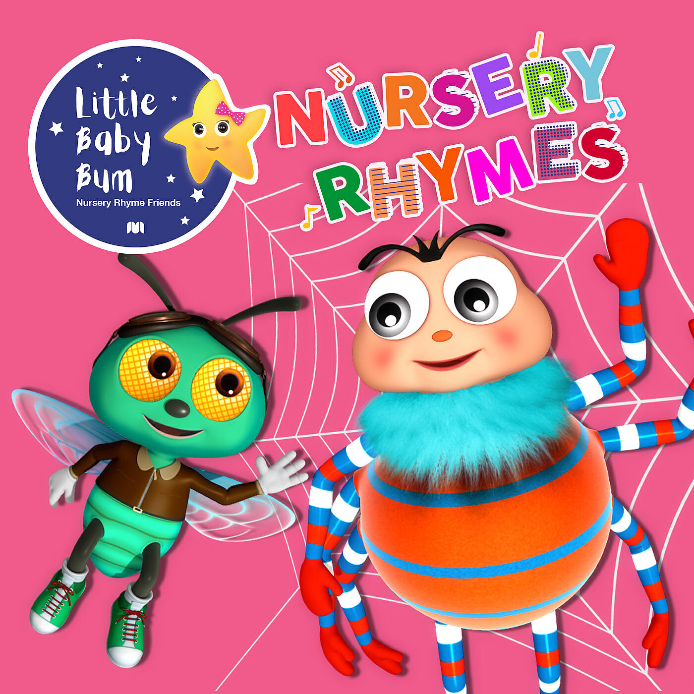 Little Baby Bum Nursery Rhyme Friends - Itsy Bitsy Spider (Made a Pretty Web)
