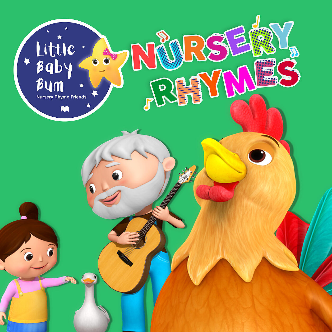 Little Baby Bum Nursery Rhyme Friends - Old MacDonald (Animal Sound Song)