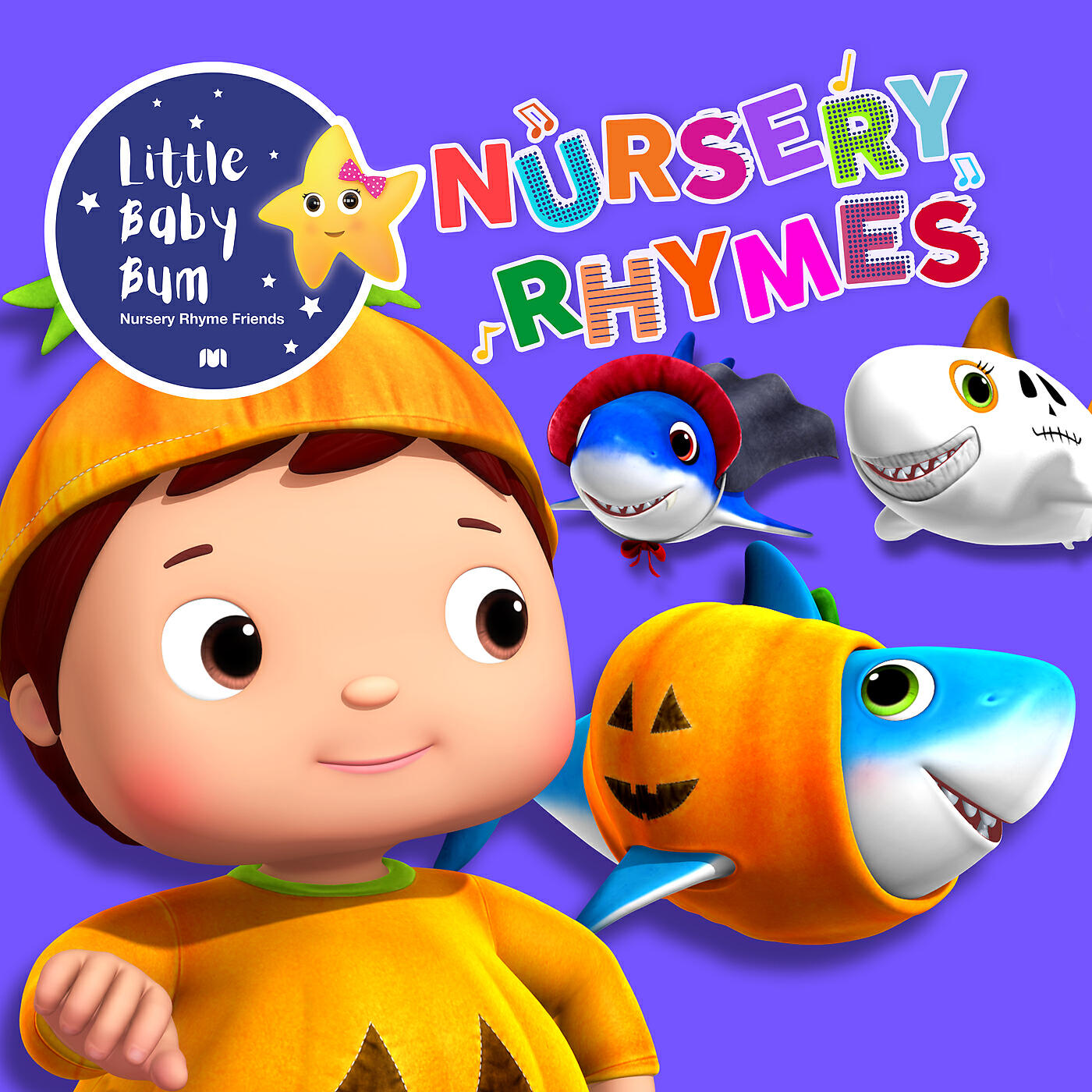 Little Baby Bum Nursery Rhyme Friends - Halloween Shark (Instrumental)