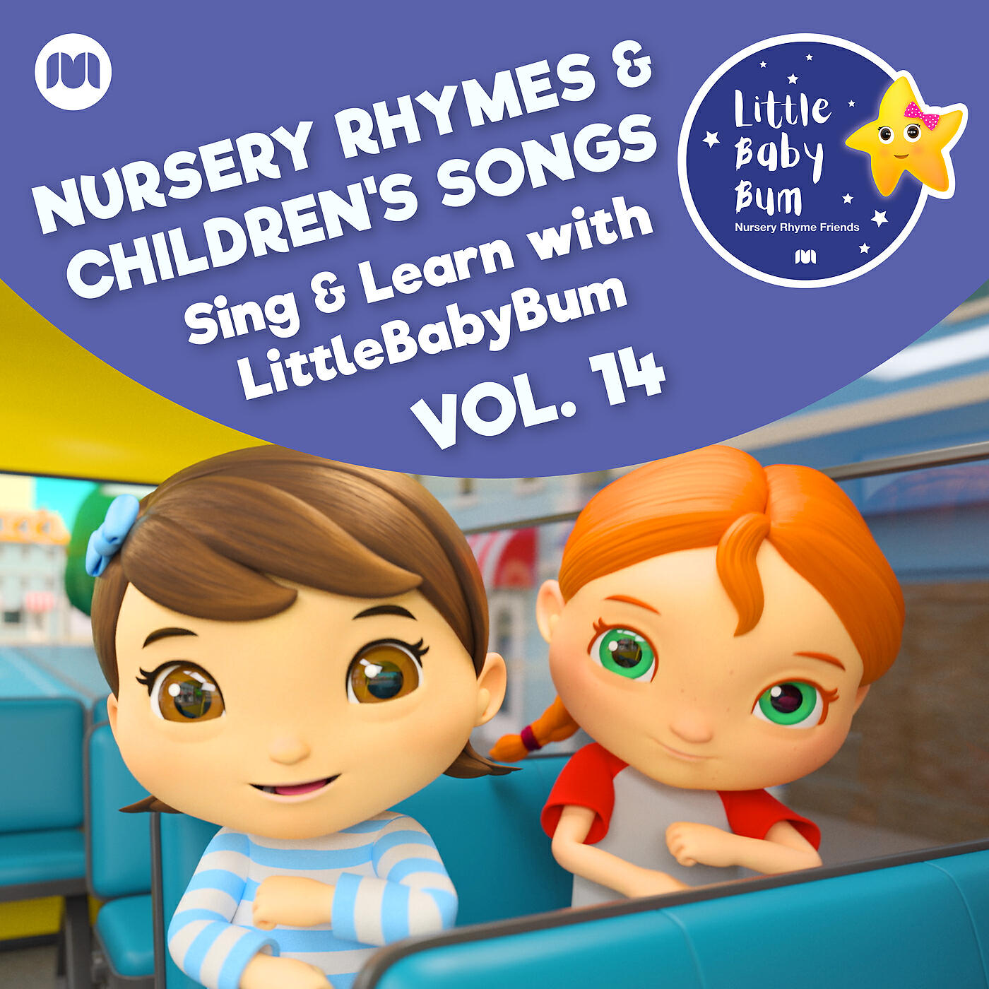 Little Baby Bum Nursery Rhyme Friends - Wheels on the Bus (Airport Bus)