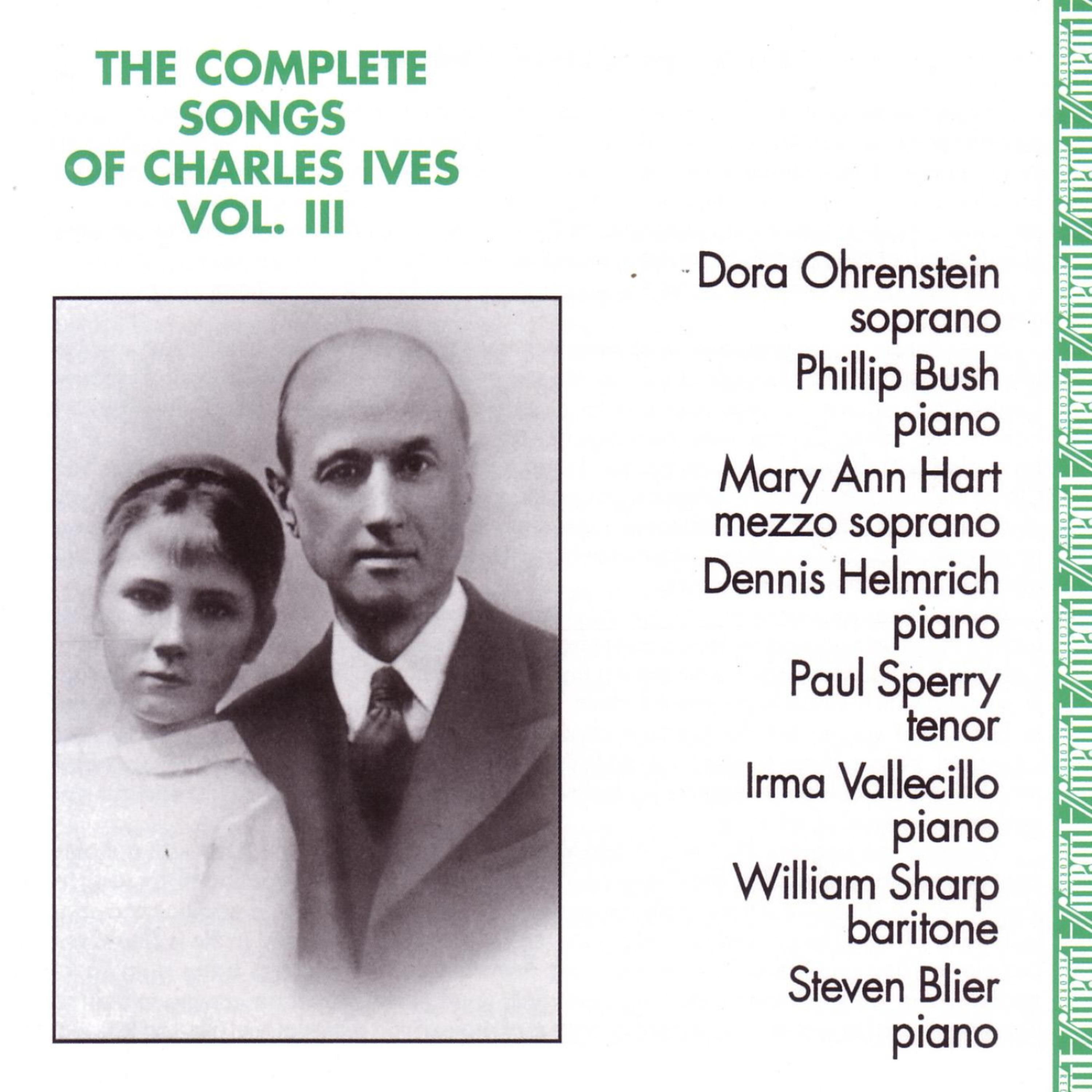 Постер альбома Complete Songs of Charles Ives, Vol. 3