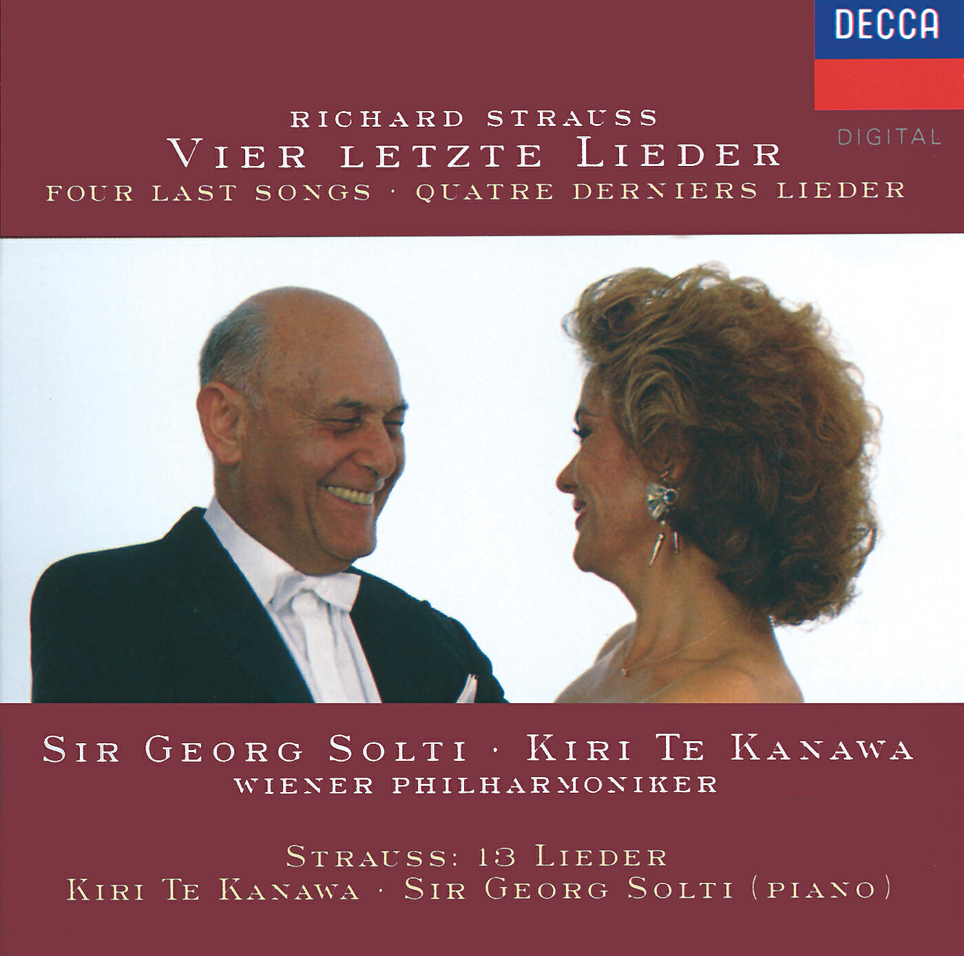 Kiri Te Kanawa - R. Strauss: Hat gesagt, bleibt's nicht dabei, Op.36, No.3