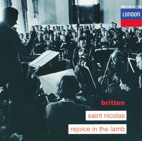Постер альбома Britten: Saint Nicolas; Rejoice in the Lamb