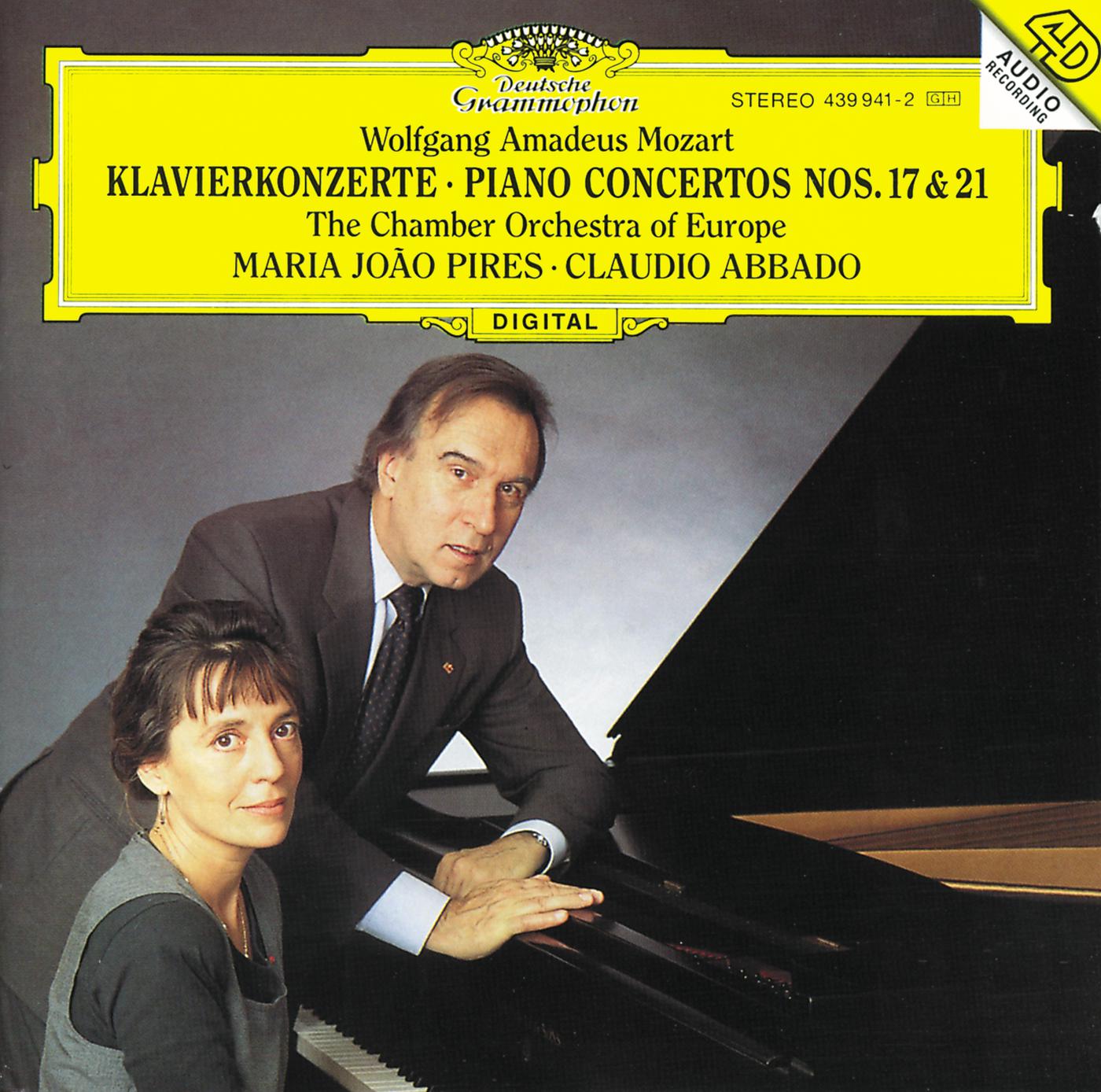 Постер альбома Mozart: Piano Concertos Nos.17 & 21