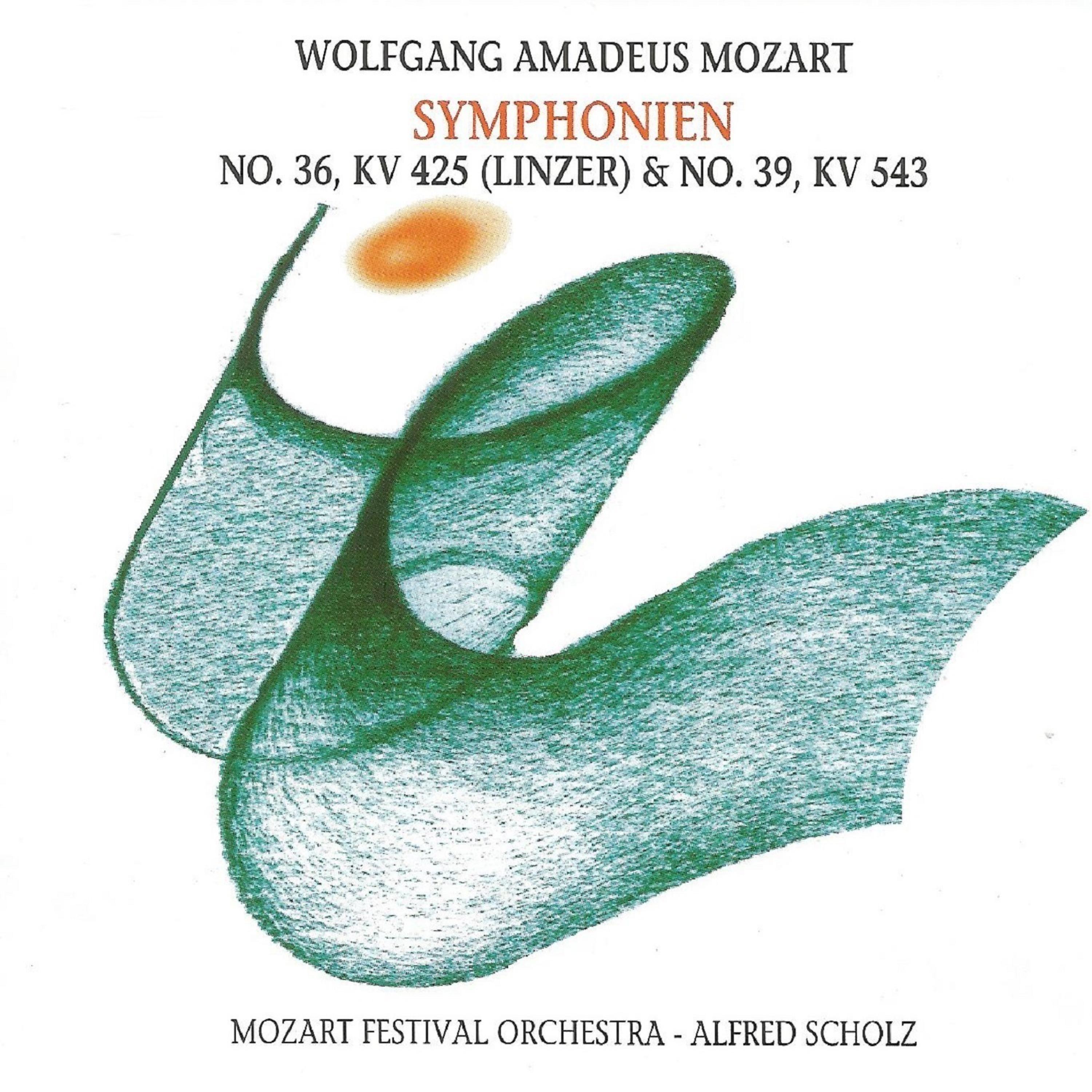 Постер альбома Wolfgang Amadeus Mozart - Symphonien No. 36, No. 39