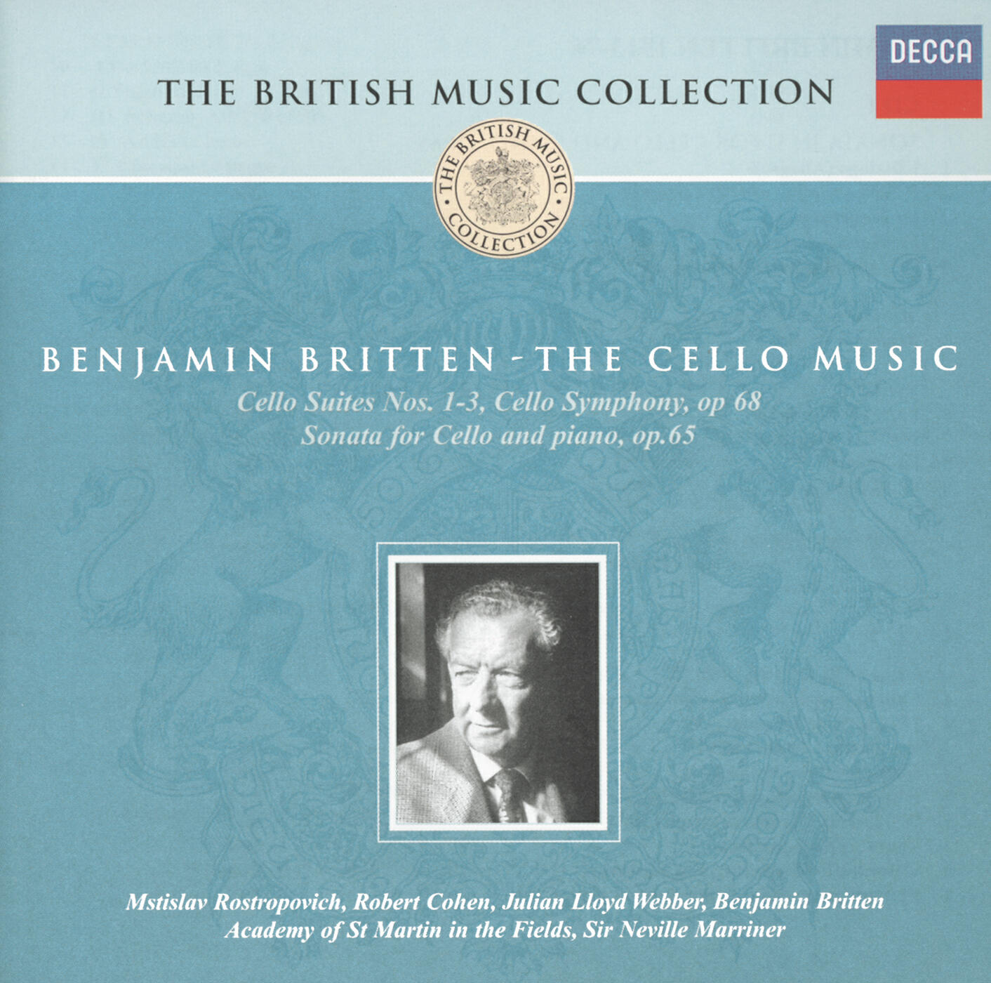 Mstislav Rostropovich - Britten: Sonata in C for Cello and Piano Op.65 - 1. Dialogo
