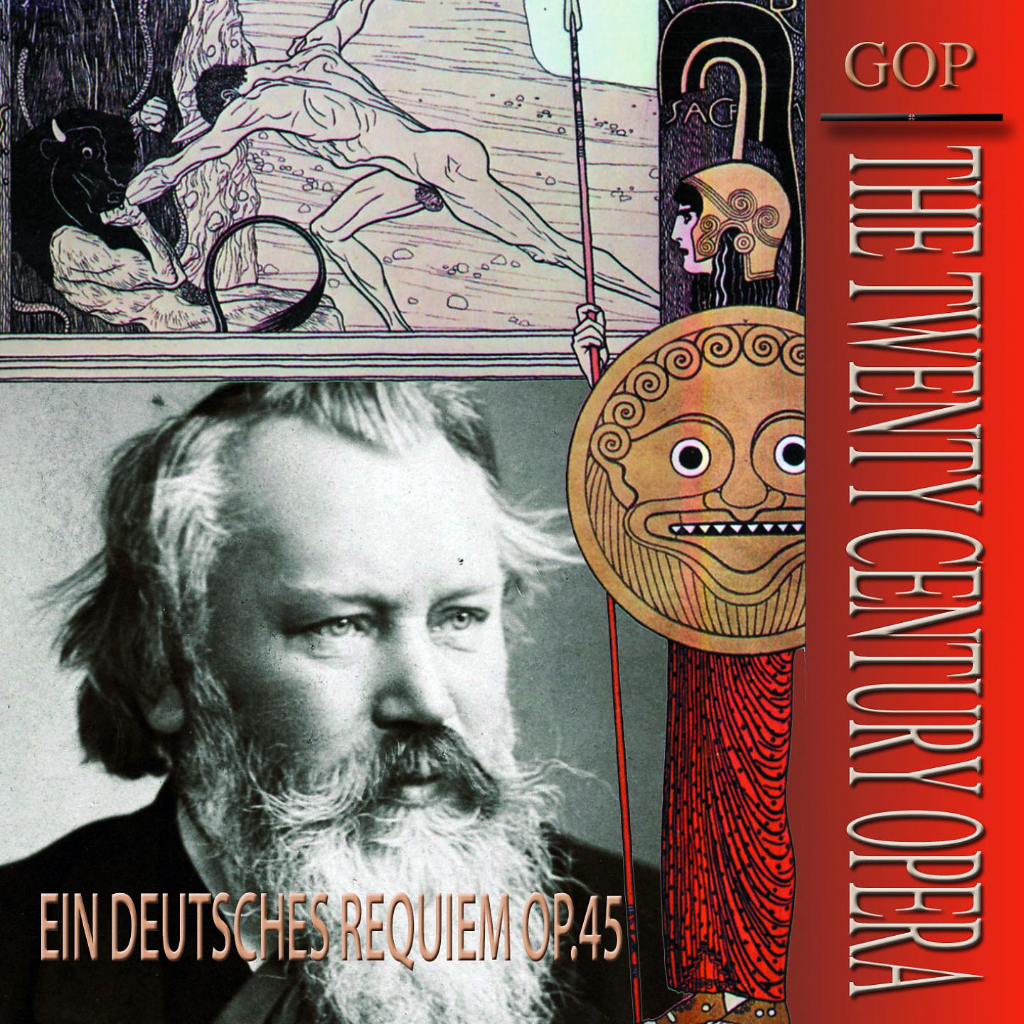 Постер альбома Brahms · Ein Deutsches Requiem Op.45