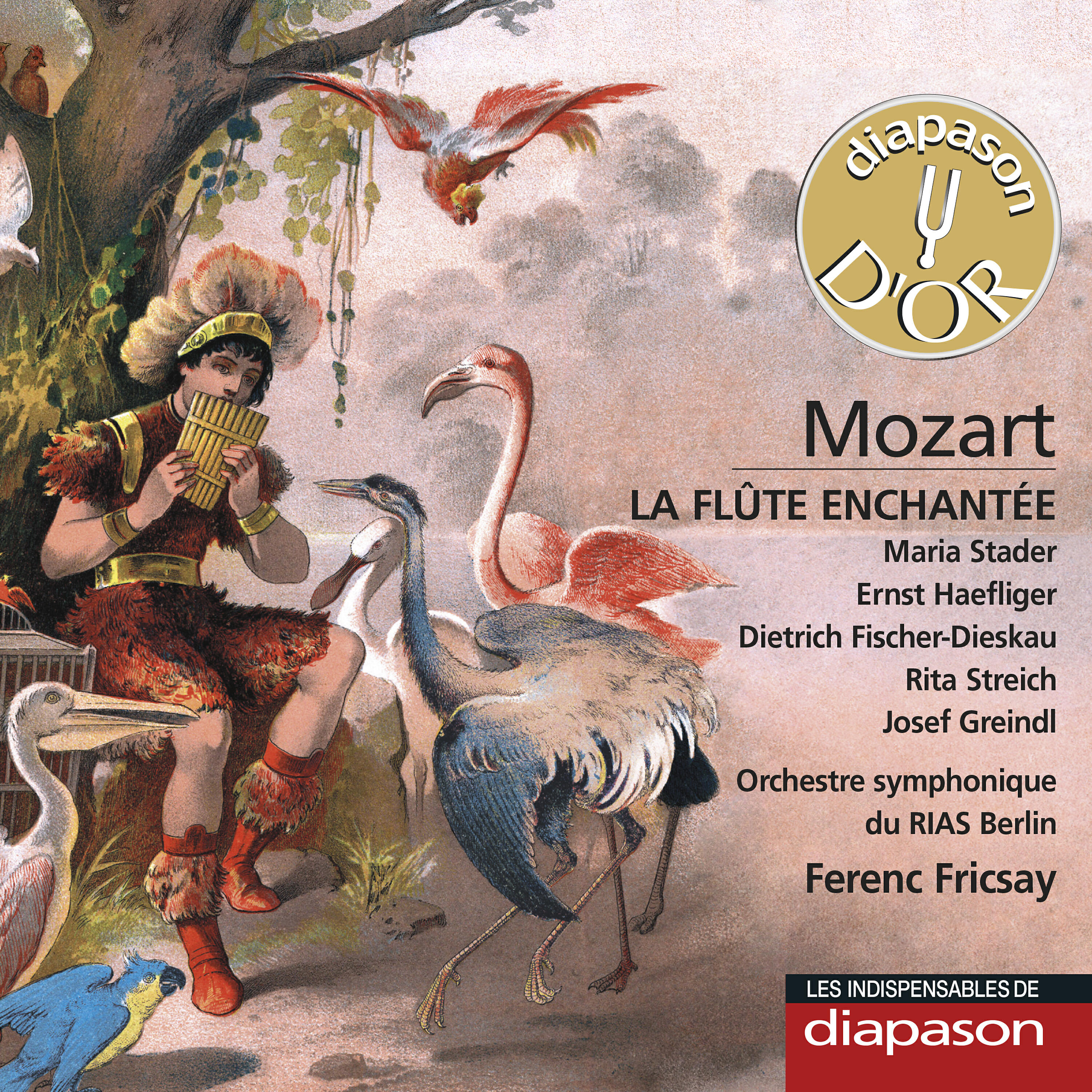 Ferenc Fricsay - La flûte enchantée, K. 620, Acte I: Bin ich nicht ein Narr