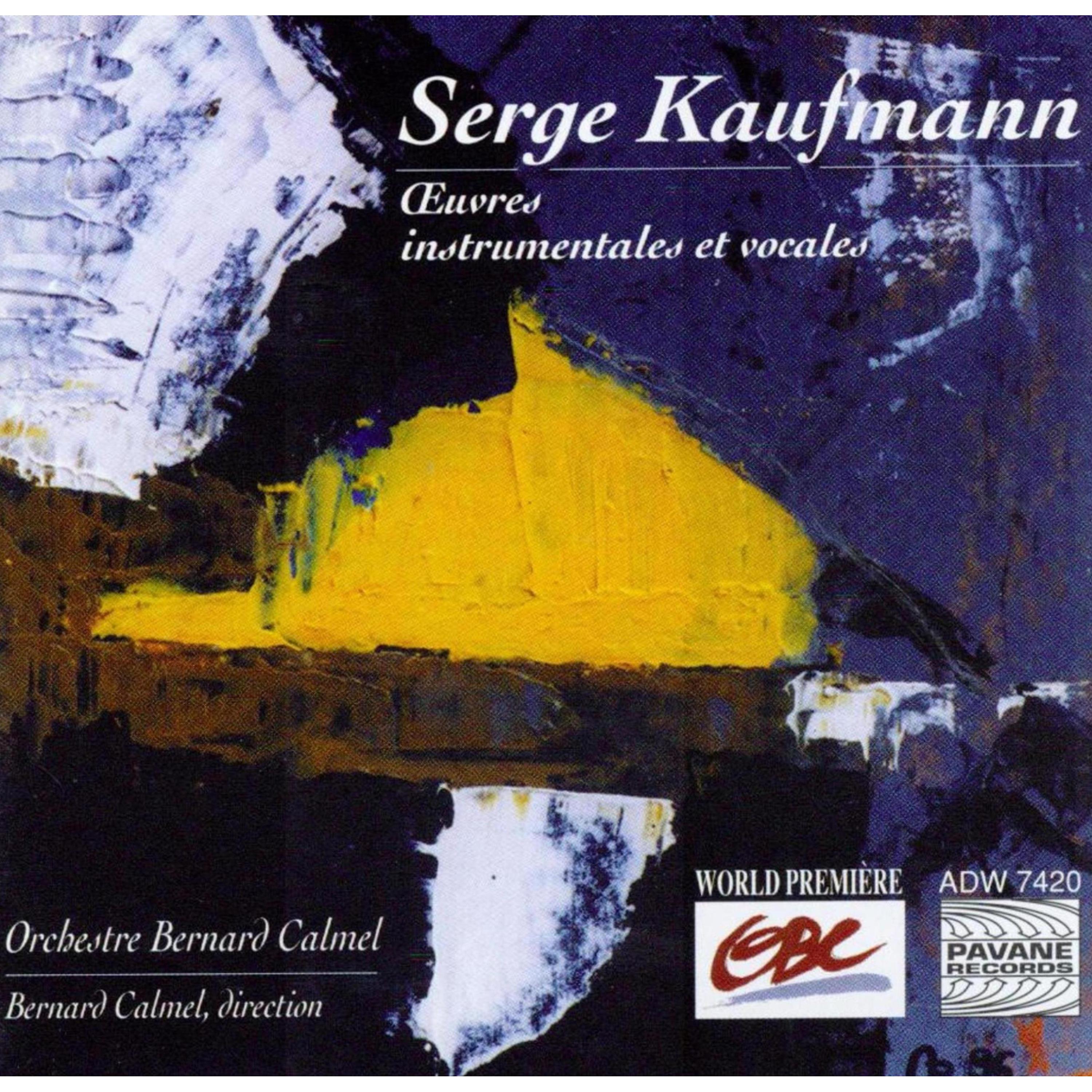Постер альбома Kaufmann: Œuvres instrumentales et vocales