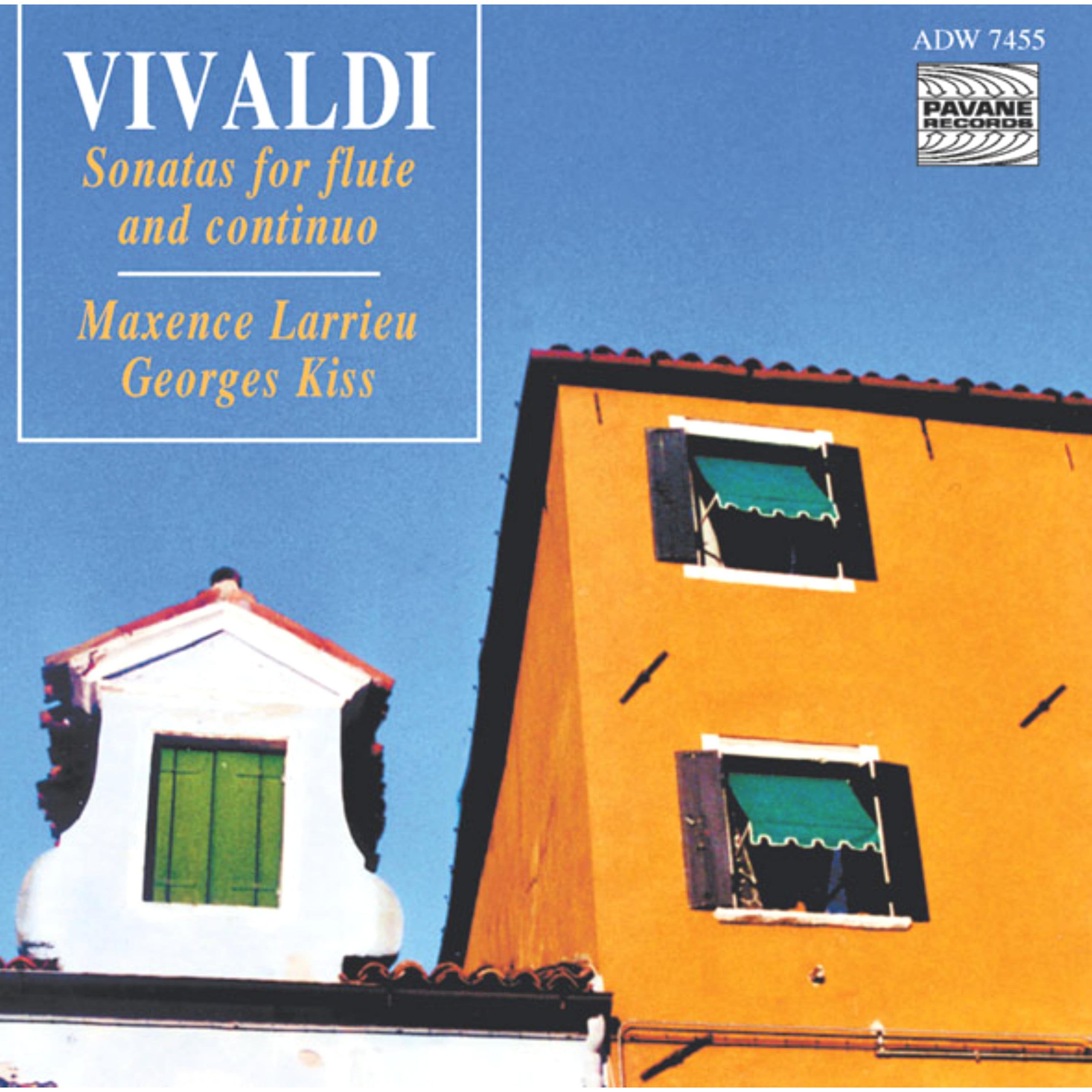 Постер альбома Vivaldi: Sonatas for Flute and Continuo