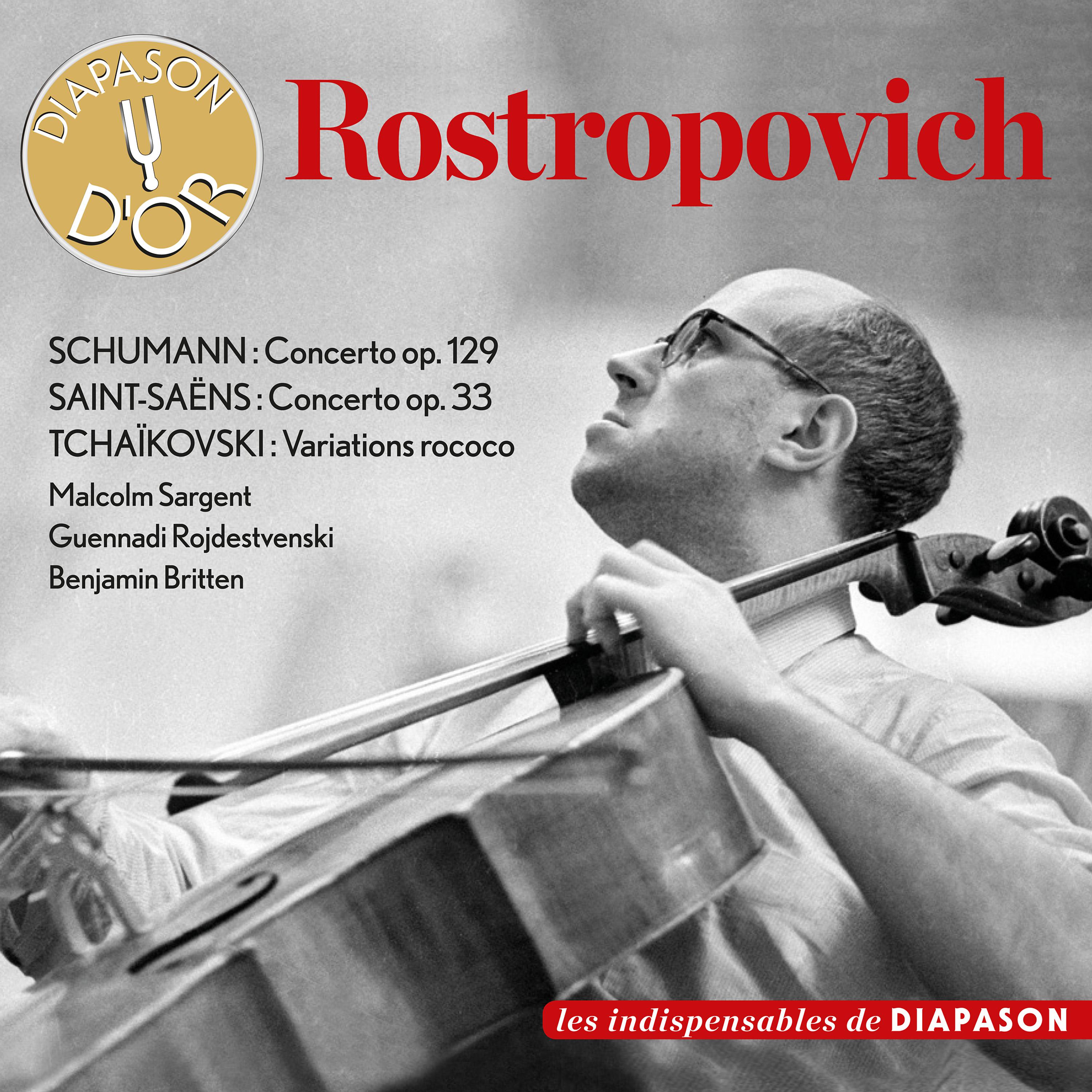 Постер альбома Schumann & Saint-Saëns: Concertos - Tchaikovsky: Variations rococo (Les indispensables de Diapason)