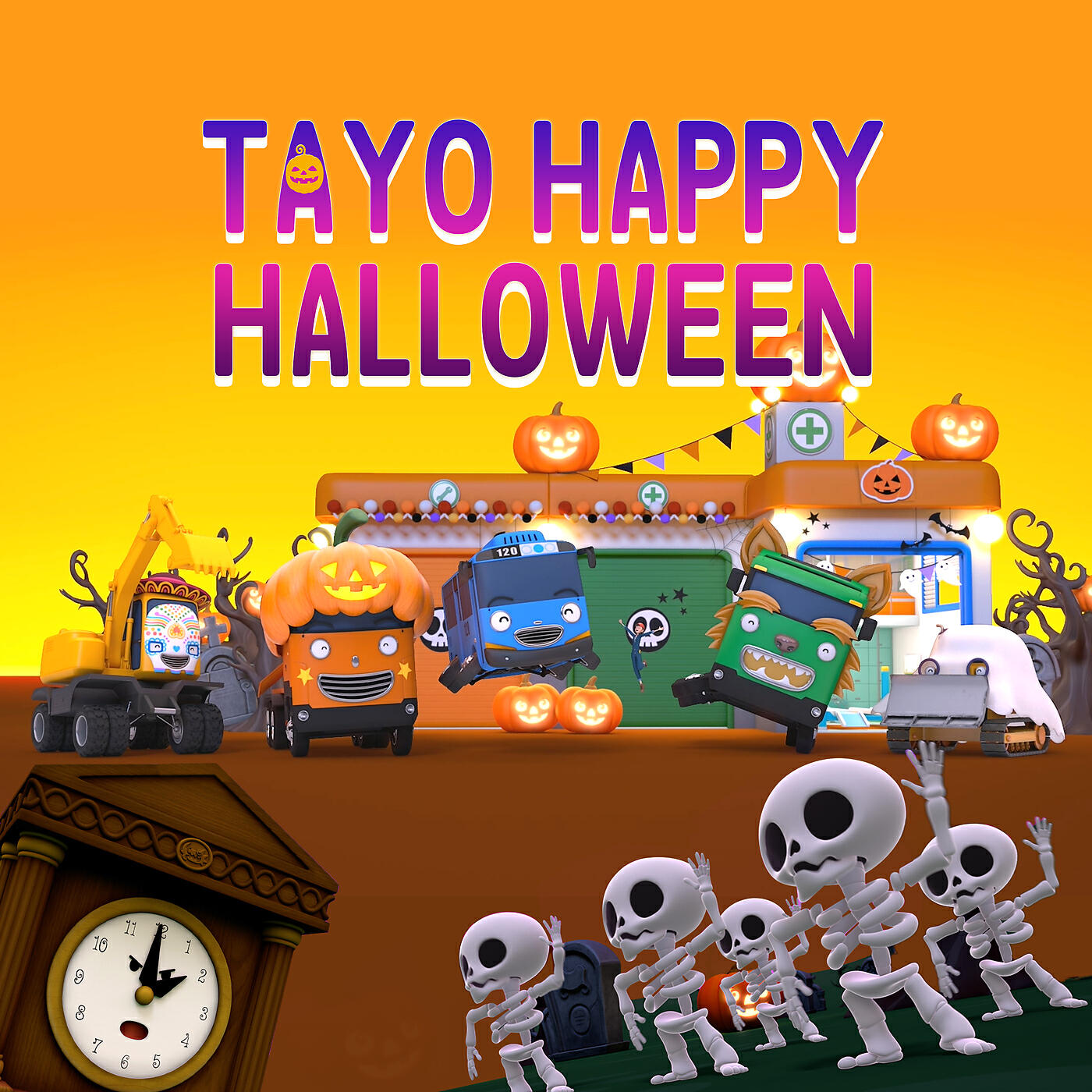 Tayo the Little Bus - Knock-knock! Trick or Treat!