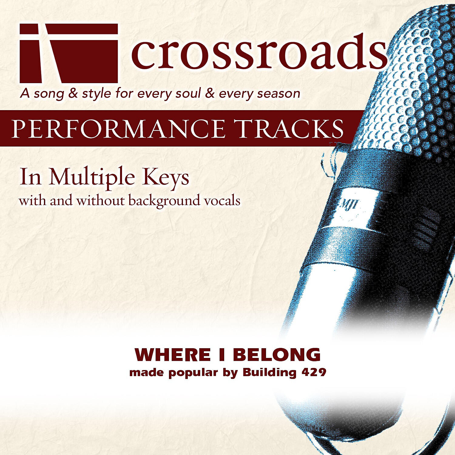 Crossroads Performance Tracks - Performance Track Low without Background Vocals in Ab
