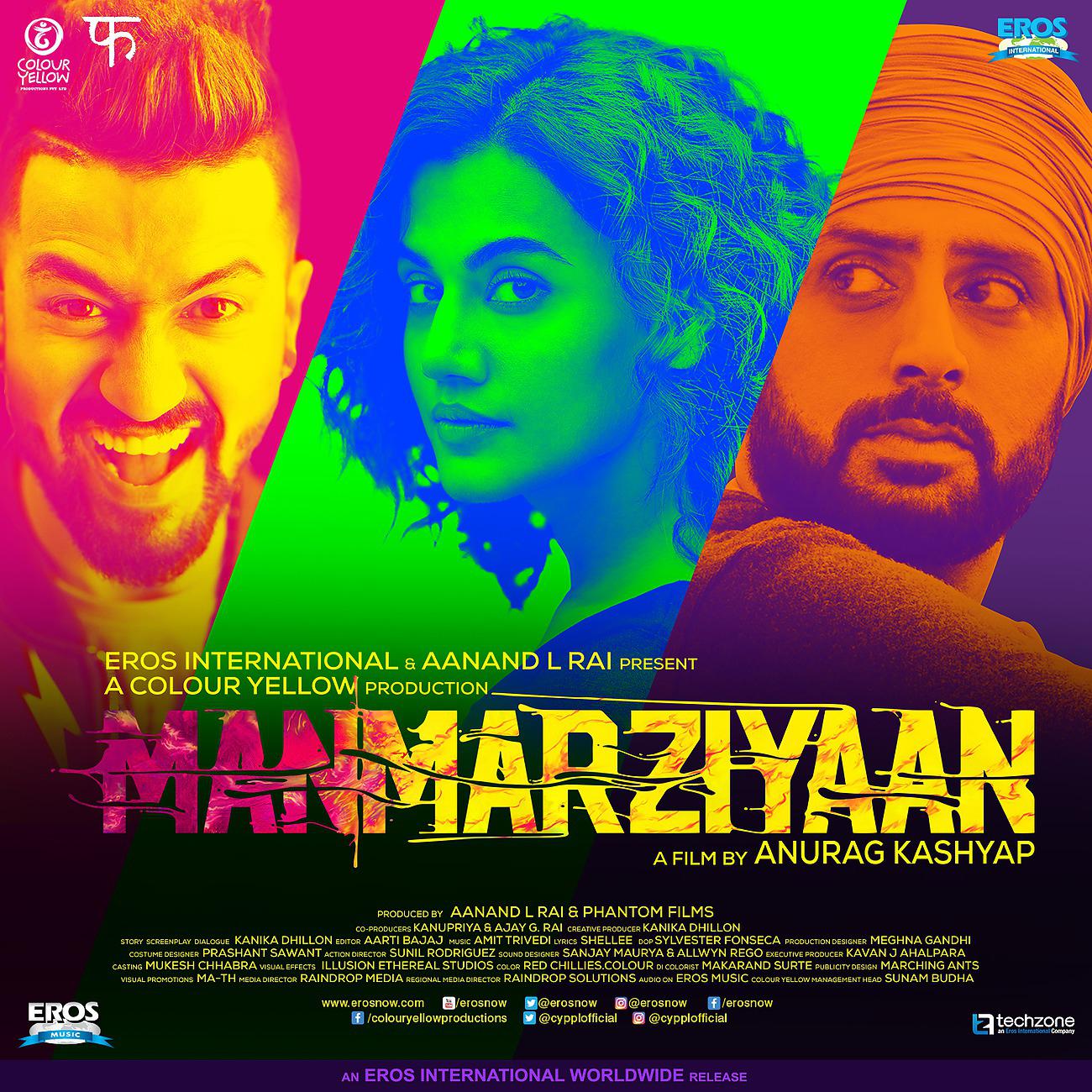Постер альбома Manmarziyaan (Original Motion Picture Soundtrack)