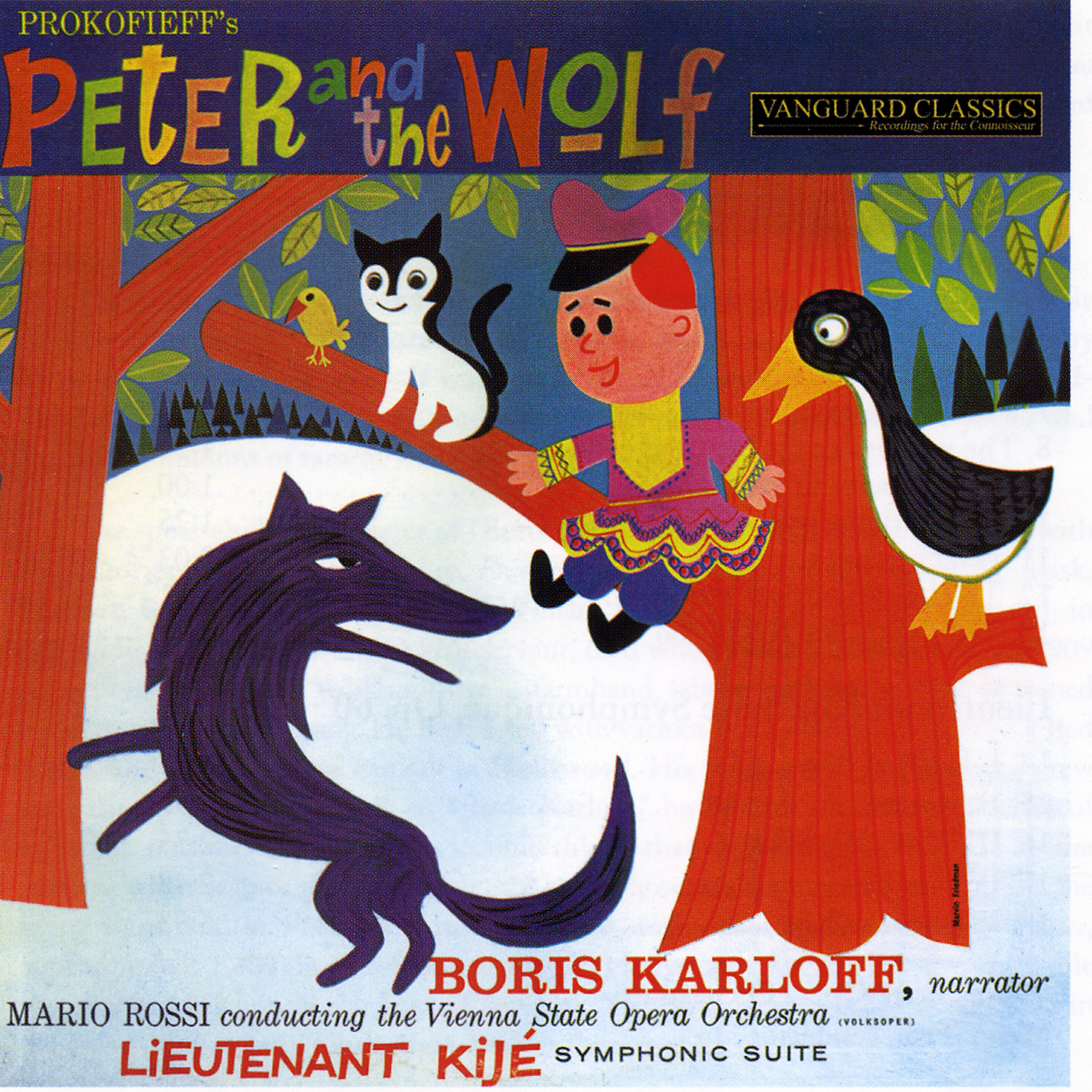 Boris Karloff - Peter and the Wolf, Op. 67: VII. The Duck Is Caught