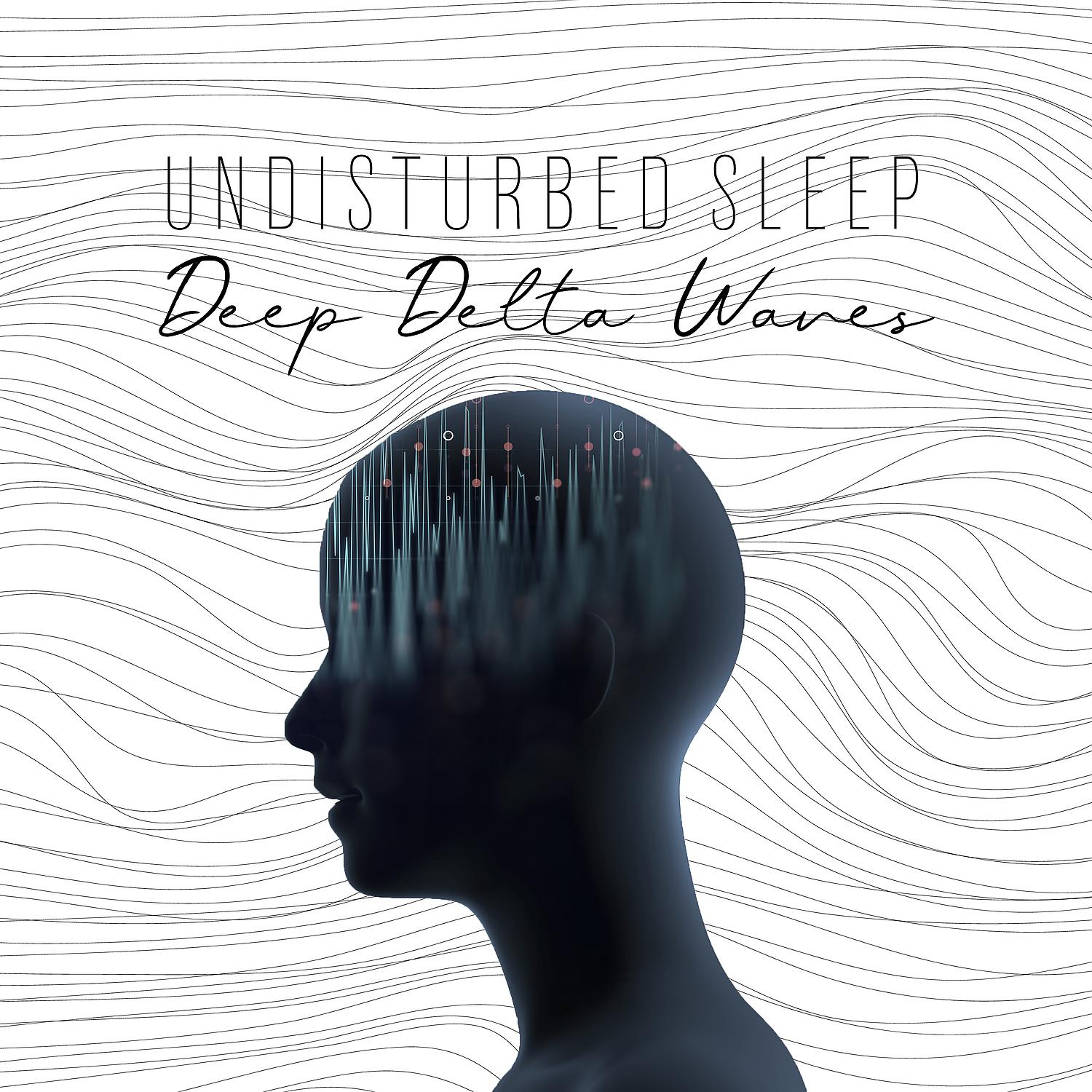 Постер альбома Undisturbed Sleep: Deep Delta Waves, Binaural Beats for Headache Relief & Vibrational Healing Relaxation